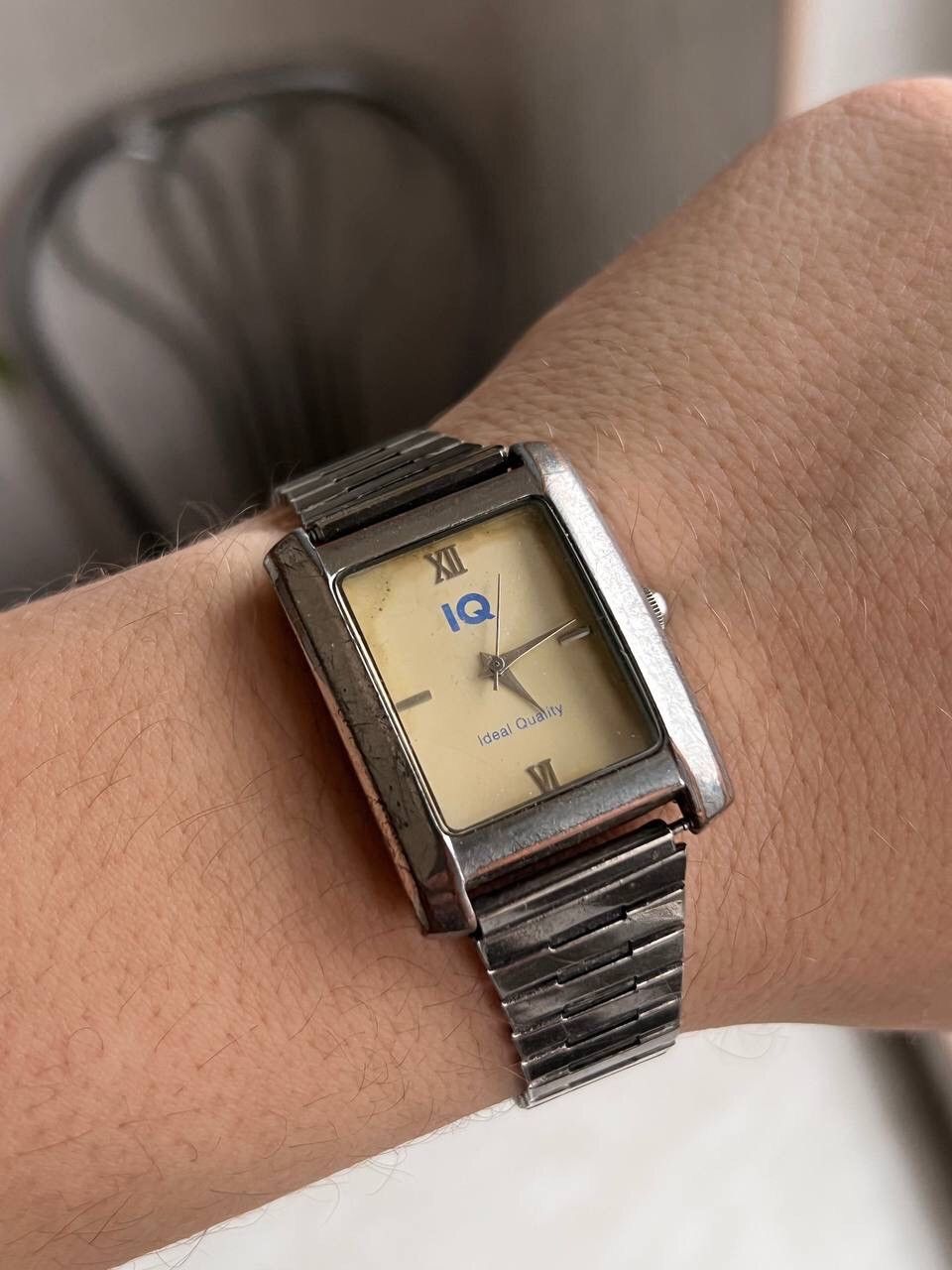 Japanese Brand × Vintage Vintage Japanese style futuristic Watch graphite tank IQ Size ONE SIZE - 1 Thumbnail