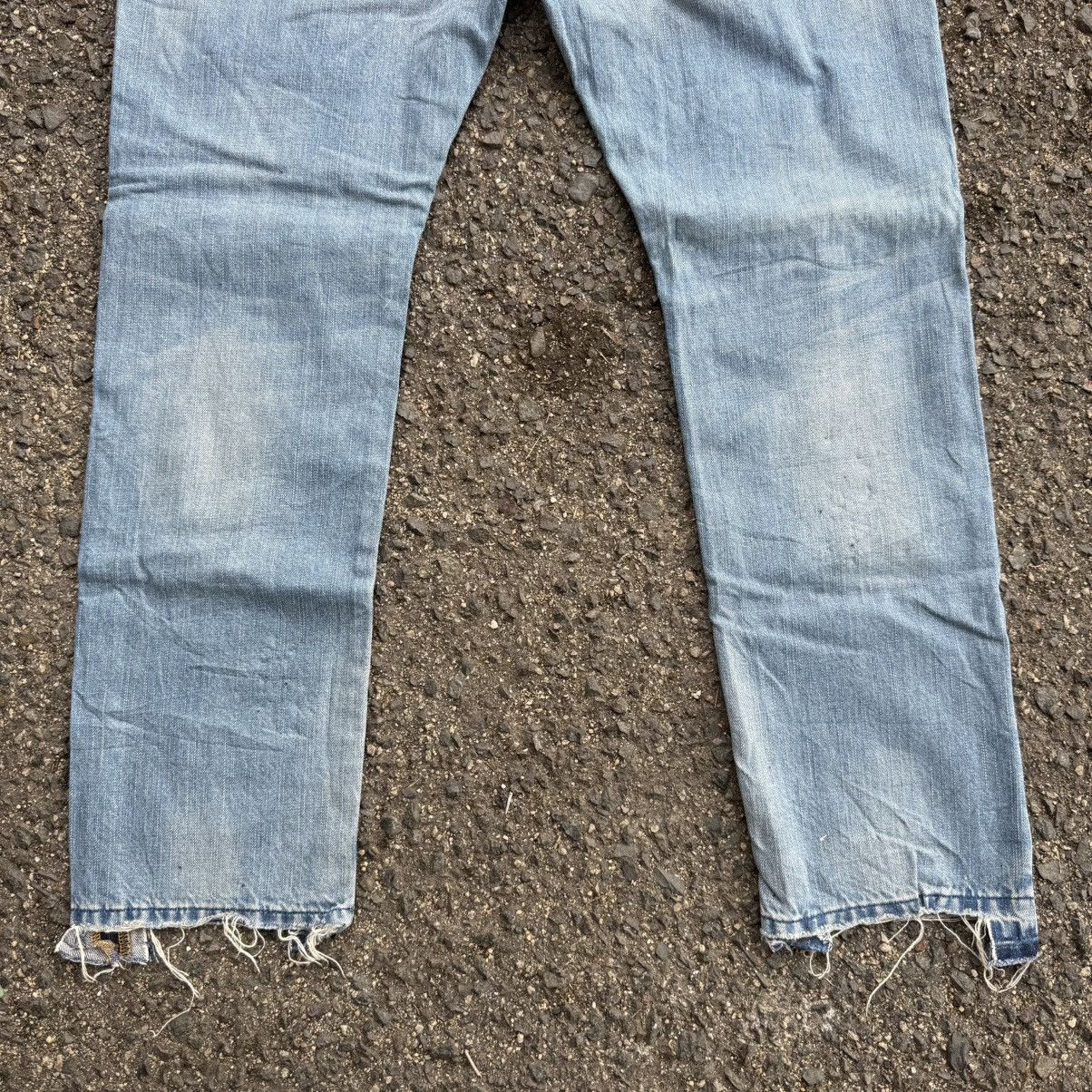Japanese Brand VINTAGE A EAGLE SKINNY FADED RIPPEP JEAN DENIM PANTS Size US 36 / EU 52 - 12 Thumbnail