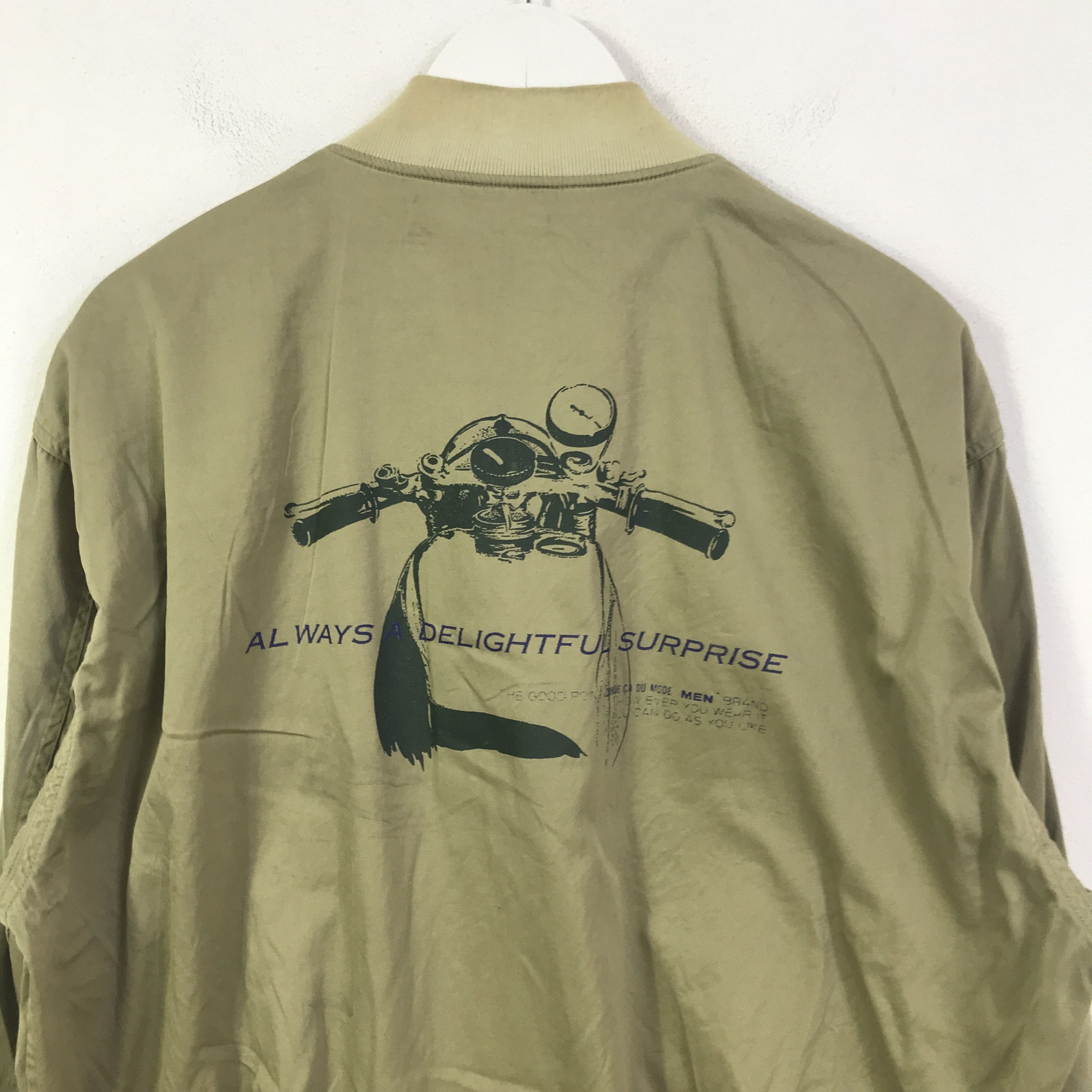 Japanese Brand comme ca du mode Japanese Bomber jacket K121B3 Size US L / EU 52-54 / 3 - 2 Thumbnail