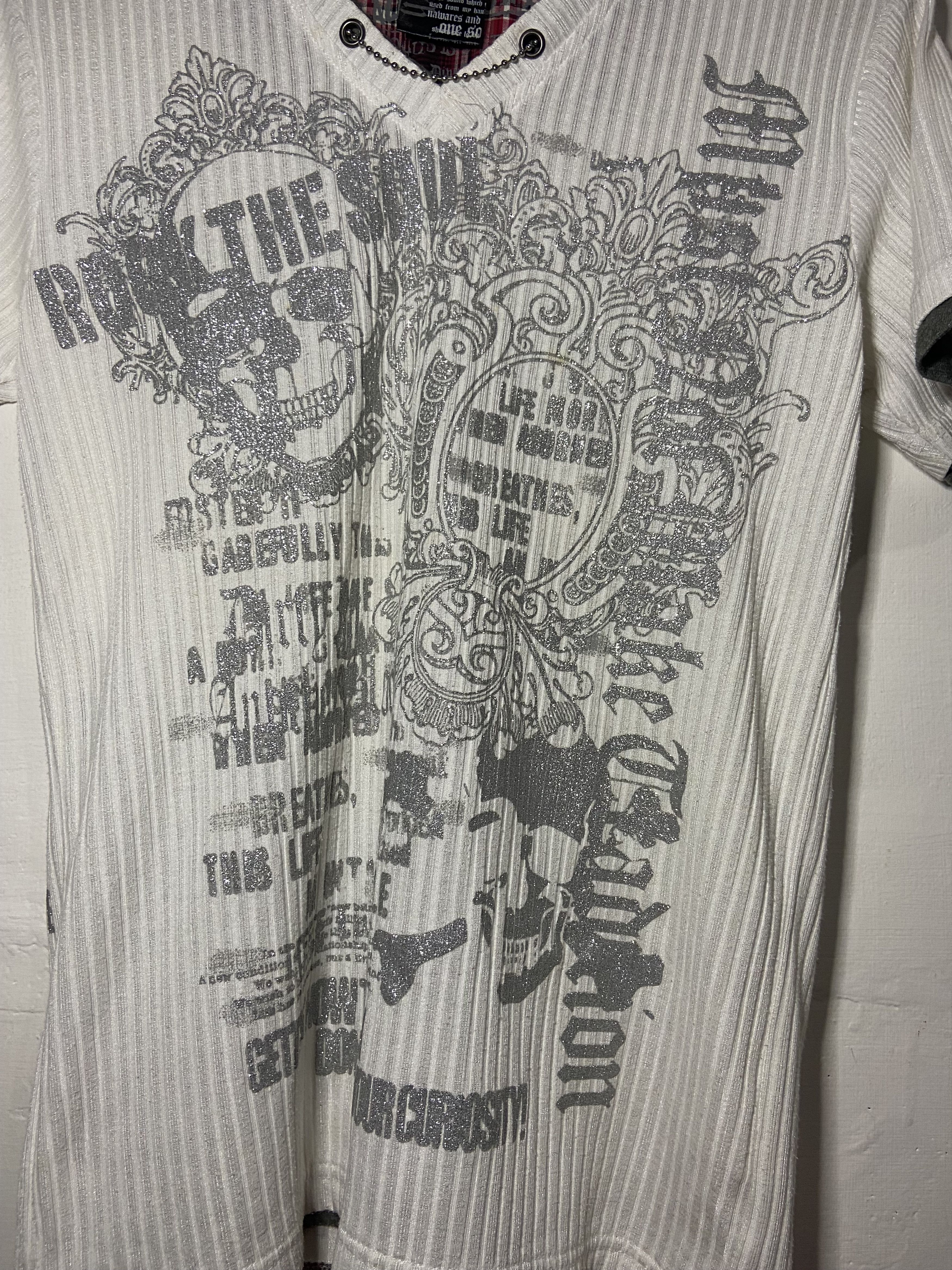 If Six Was Nine × Japanese Brand × Le Grande Bleu (L.G.B.) Vintage Clash Poem y2k styled Size US L / EU 52-54 / 3 - 4 Thumbnail
