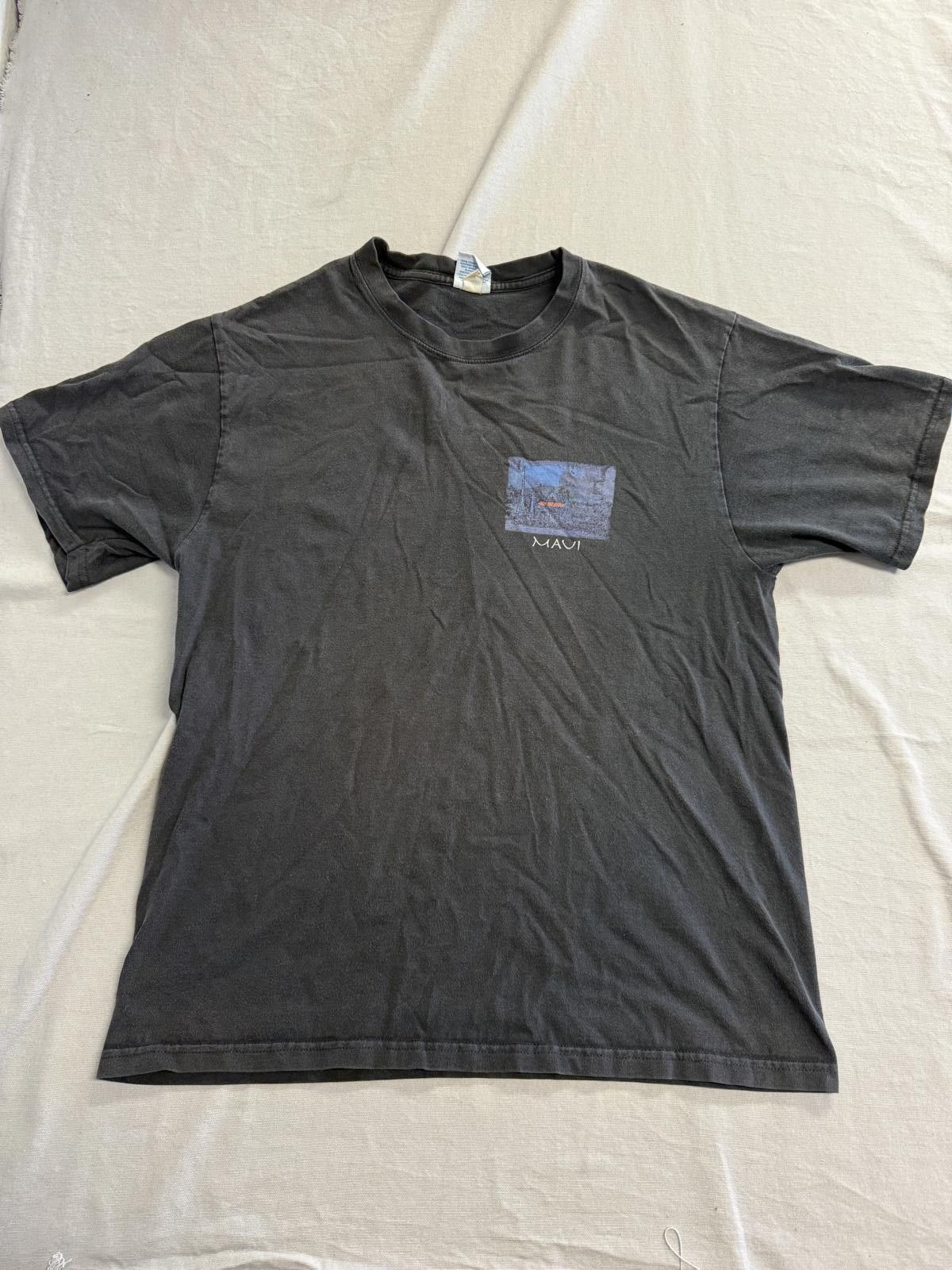 Designer Faded Lahaina Maui Hawaii T-shirt Crazy Shirt Melted Photo M Size US M / EU 48-50 / 2 - 3 Thumbnail