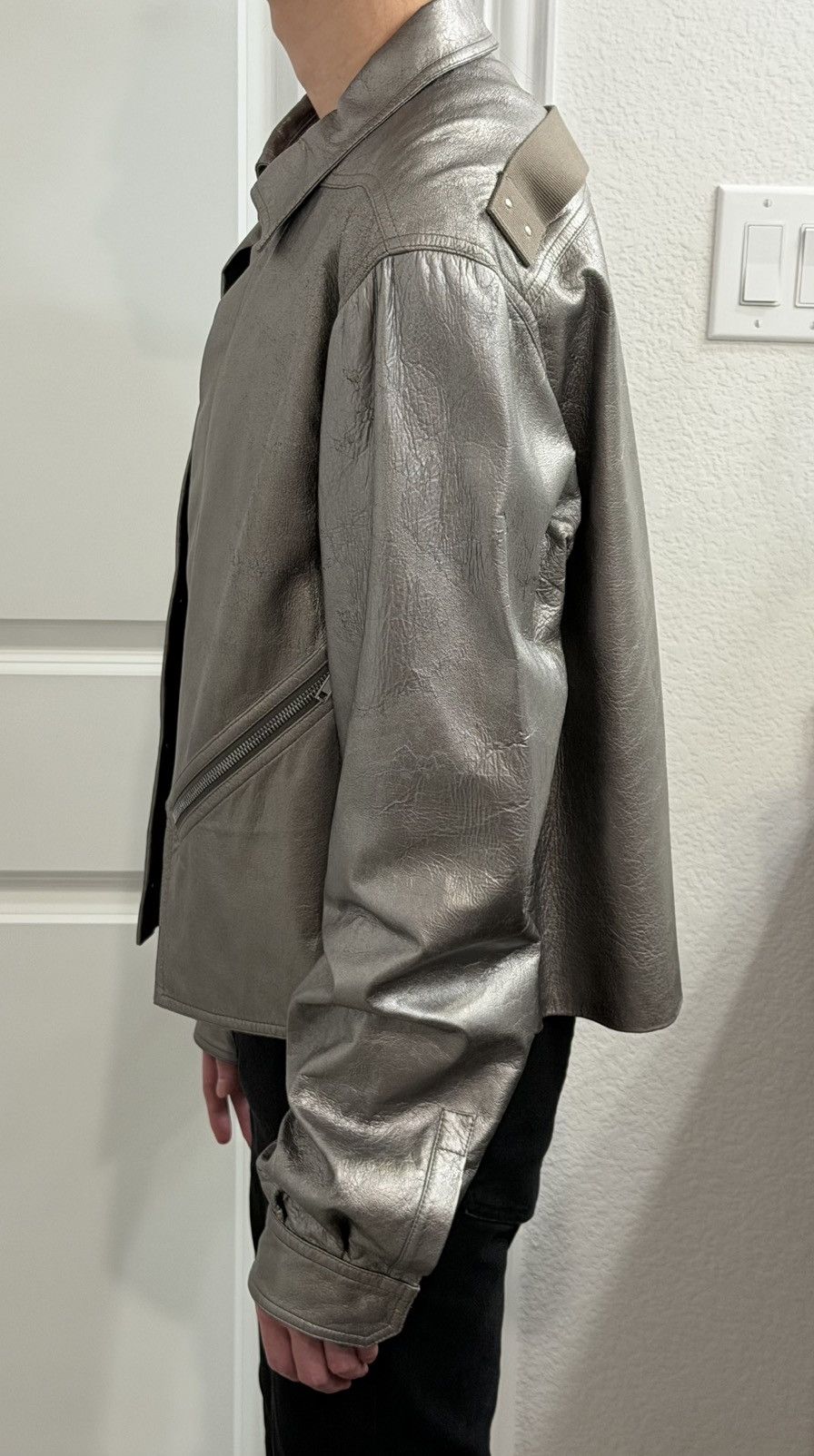 Rick Owens Rick Owens 2025 'Hollywood' Tour Alice Bomber Jacket - US 40 Size US M / EU 48-50 / 2 - 20 Thumbnail