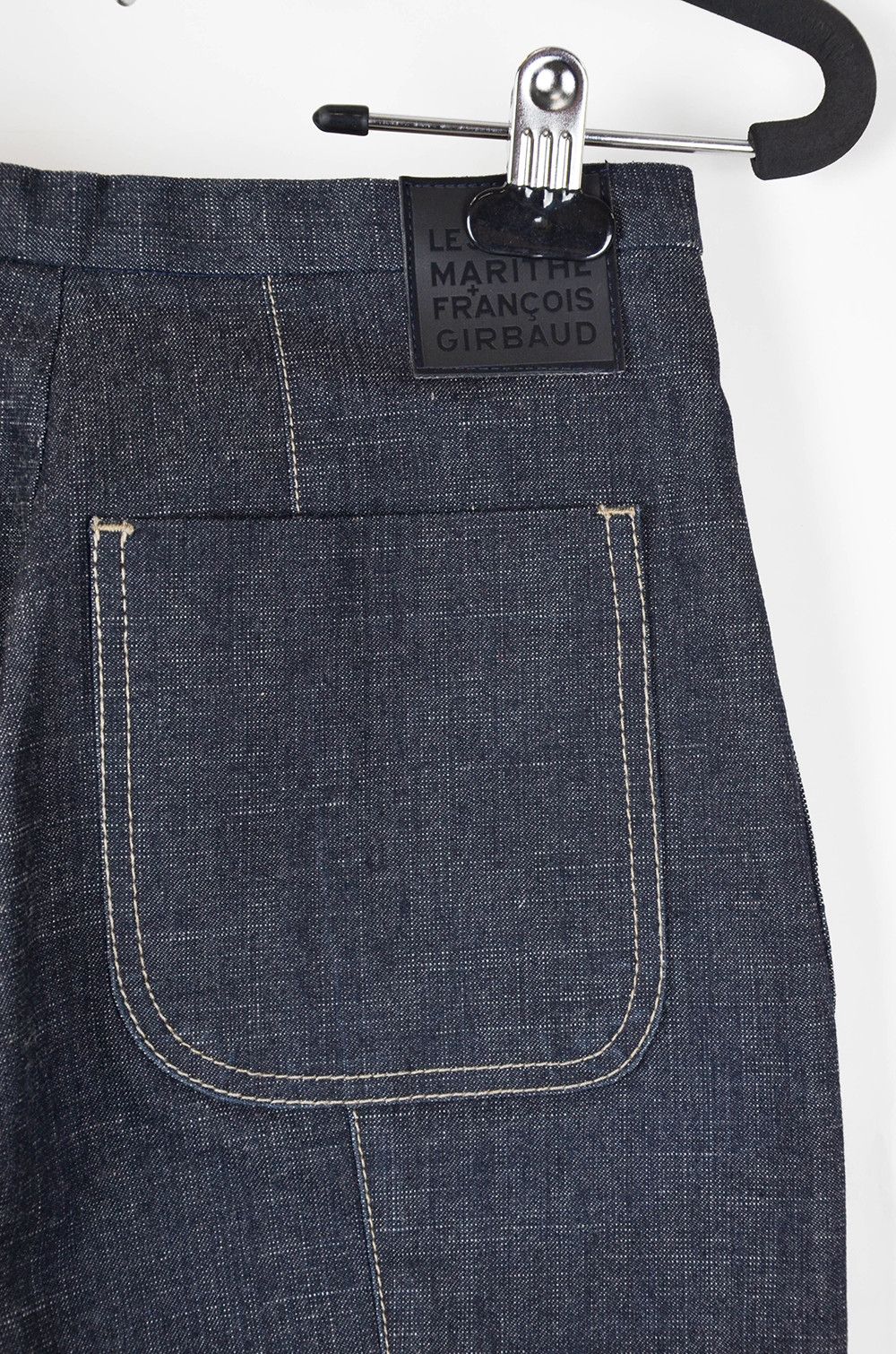 Marithe + Francois Girbaud Marithé François Girbaud Jeans – Denim & Leather Panel Pants Size 26" / US 2 / IT 38 - 11 Thumbnail