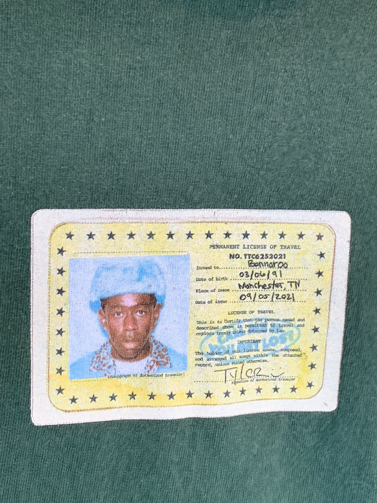 Tyler The Creator *RARE* Tyler The Creator Bonnaroo Exclusive Odd Future Shirt Size US S / EU 44-46 / 1 - 3 Thumbnail