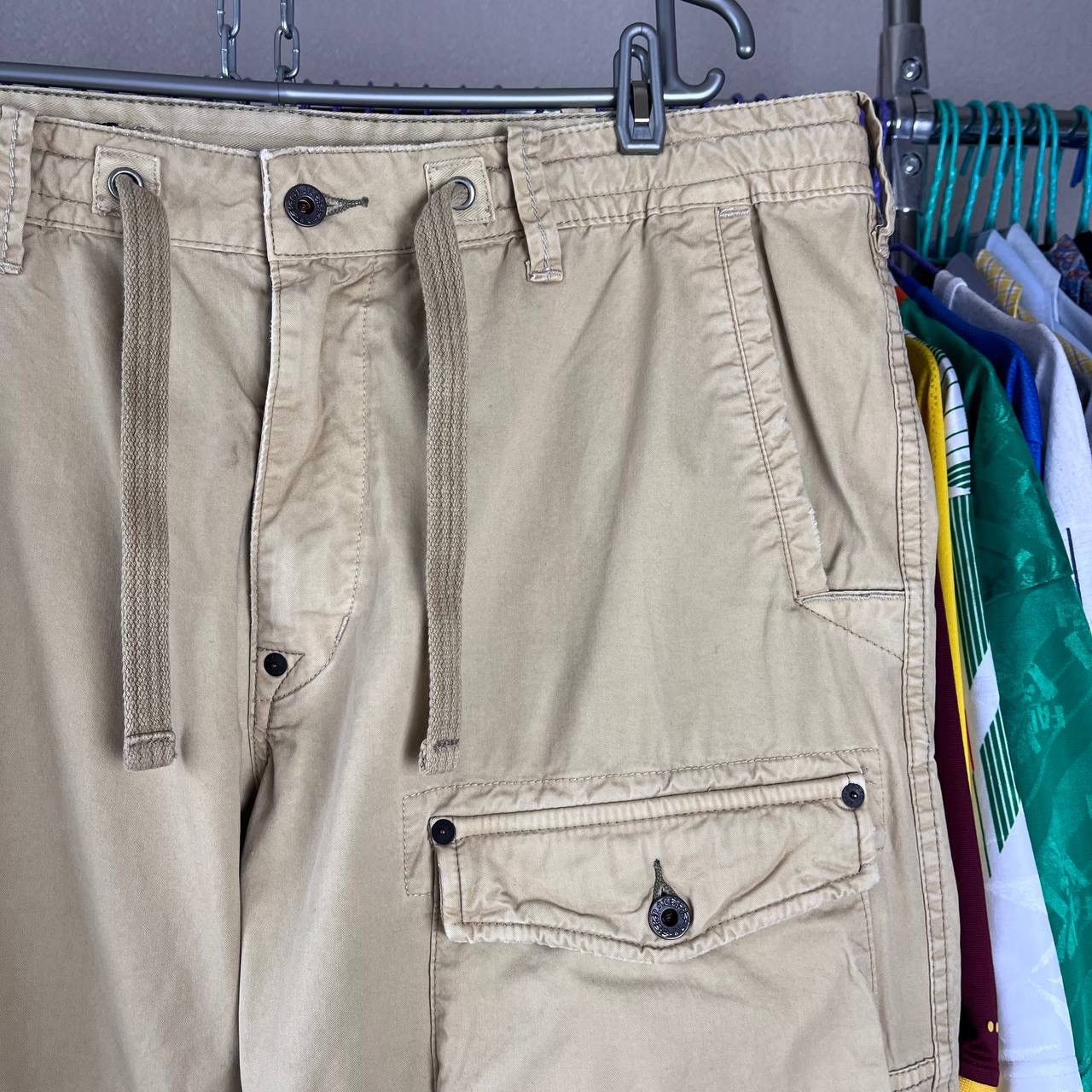 Ralph Lauren × Vintage Vintage Polo Jeans Co. Ralph Lauren Cargo Army Pants Size US 38 / EU 54 - 3 Thumbnail