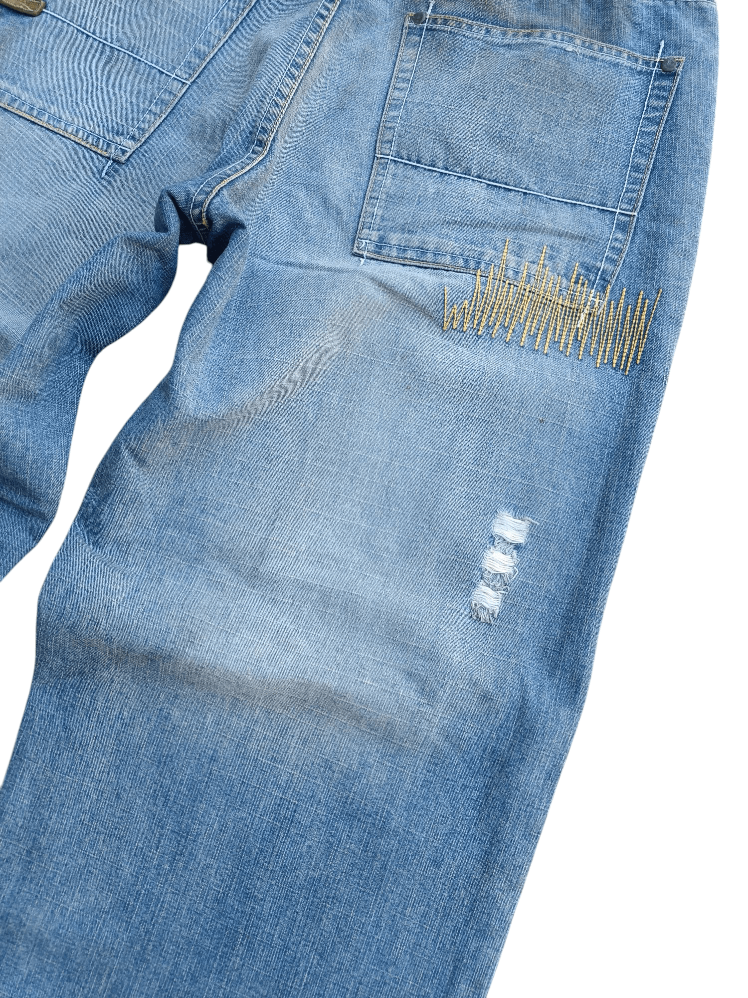 Akademiks Vintage Akademiks Loose Baggy Straight Leg Big Logo Jeans Size US 32 / EU 48 - 22 Thumbnail