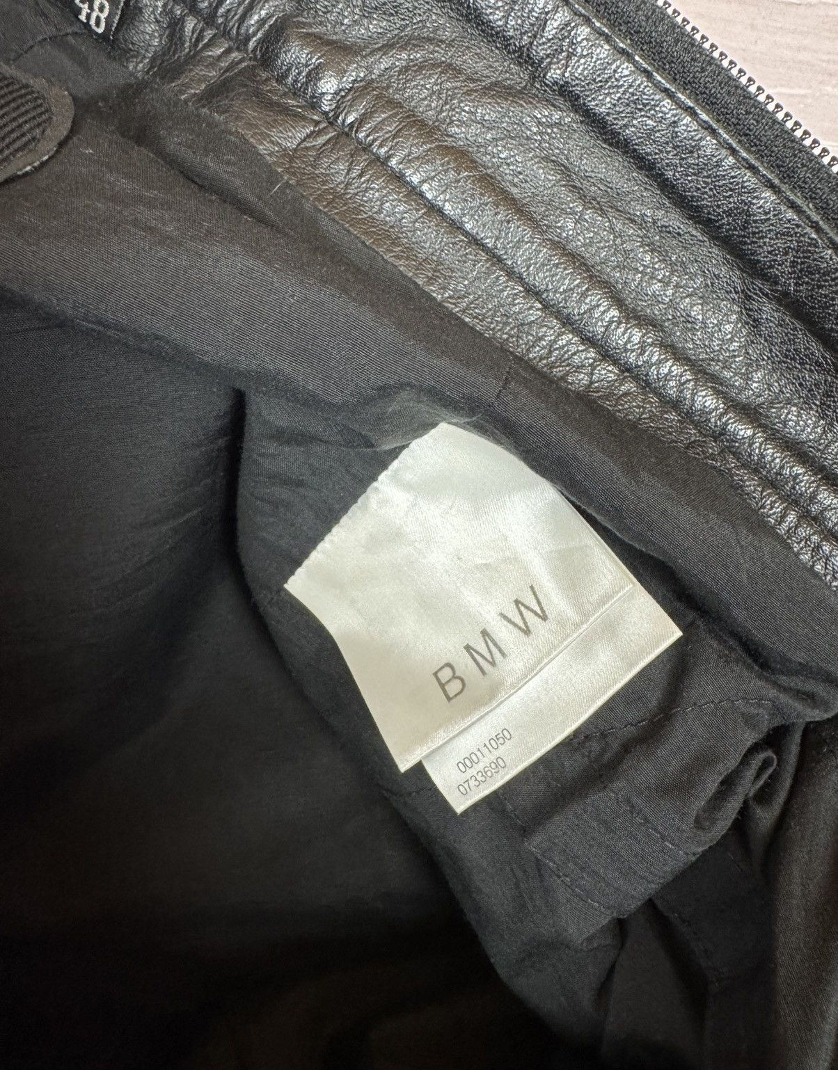 BMW Vintage Leather Moto pants BMW size 48 Size US 32 / EU 48 - 9 Thumbnail