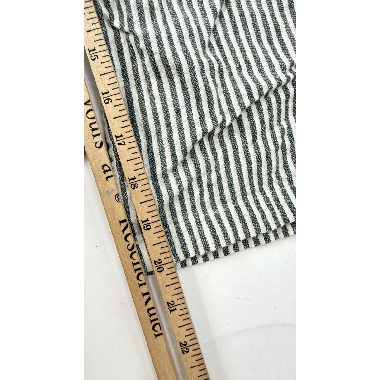 Zara Zara Basic Jumpsuit Womens Small Black White Striped Ruffle Wide Leg Summer Size 28" / US 6 / IT 42 - 6 Thumbnail