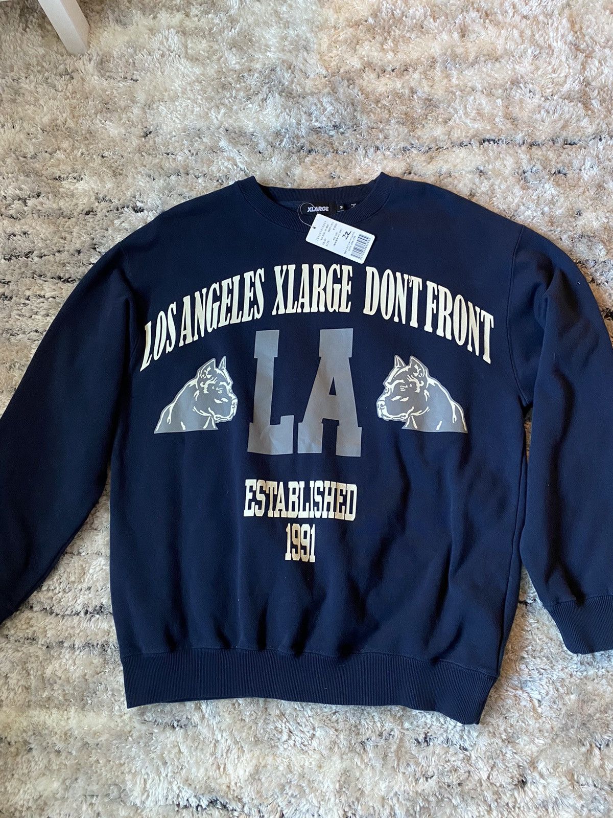 X-Large la hoodie