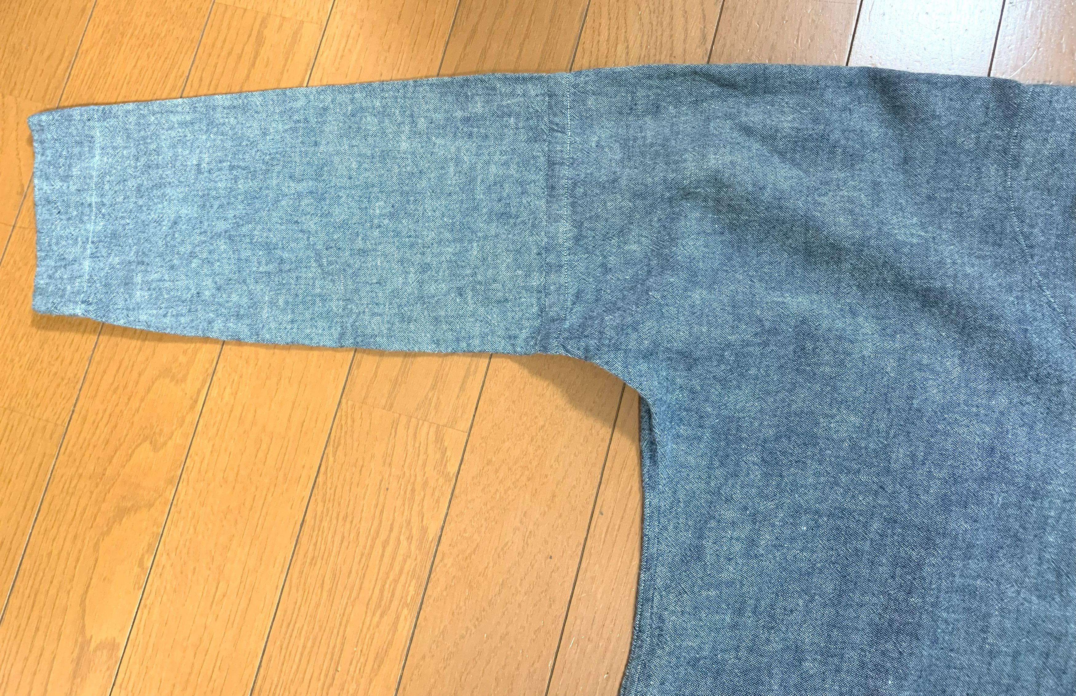 Dry Bones Dry Bones Japan chambray Koiguchi shirt, size S (fits S/M) Size US S / EU 44-46 / 1 - 4 Thumbnail
