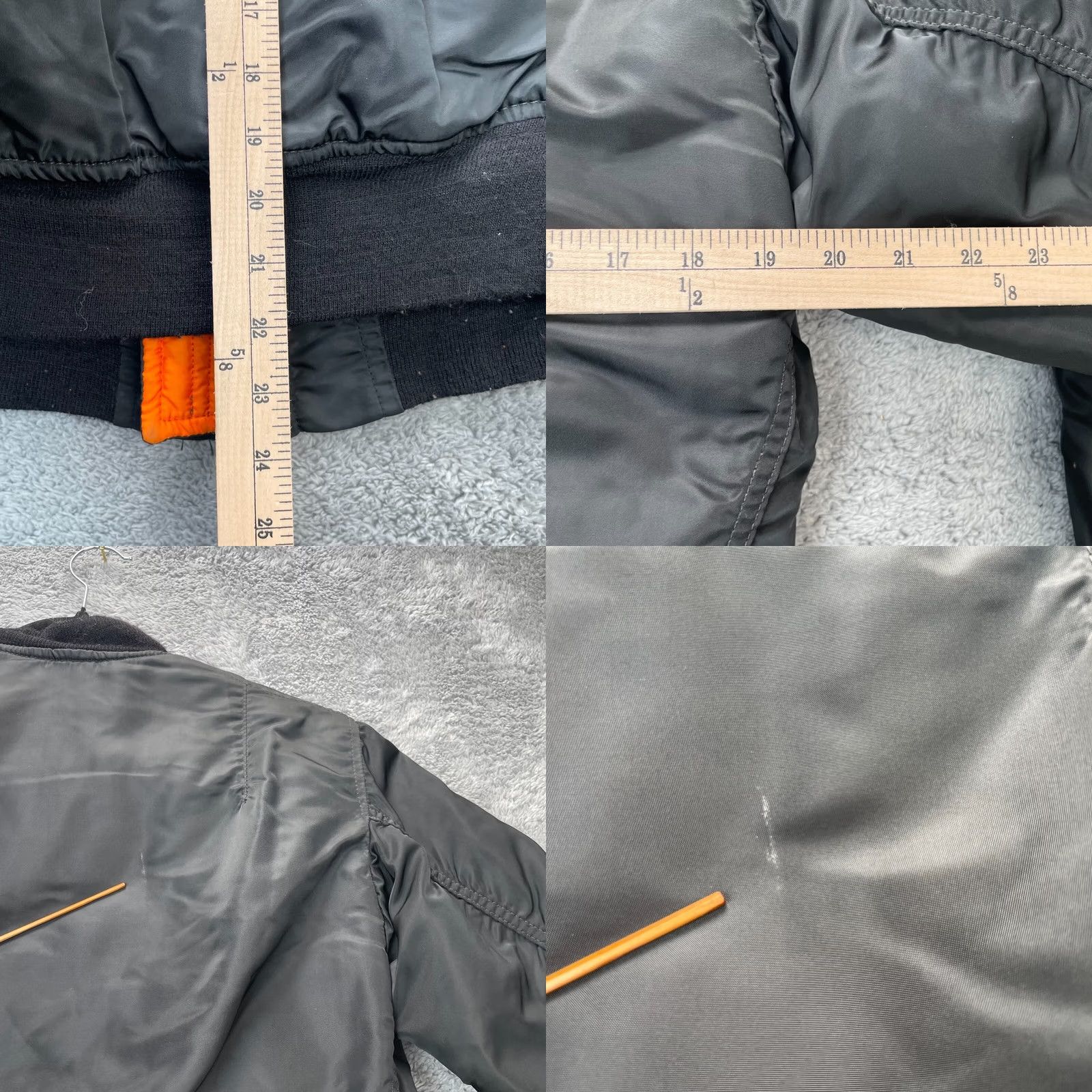 Alpha Industries VINTAGE Alpha Industries Moscow On The Hudson Film Crew Jacket Mens XS Black Bomber Reversible Full Zip Nylon Softshell Band Collar 90s Theme Mens Size US XS / EU 42 / 0 - 9 Thumbnail