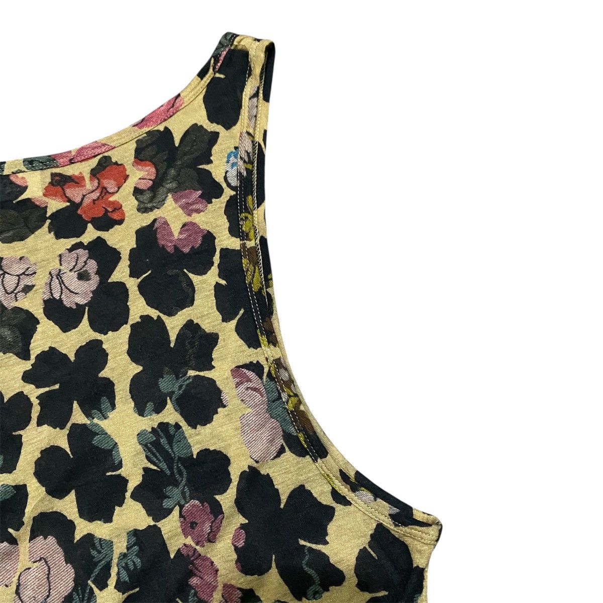 Dries Van Noten Dries Van Noten SS14 Floral Dress Asymmetric Hem Size S / US 4 / IT 40 - 13 Thumbnail