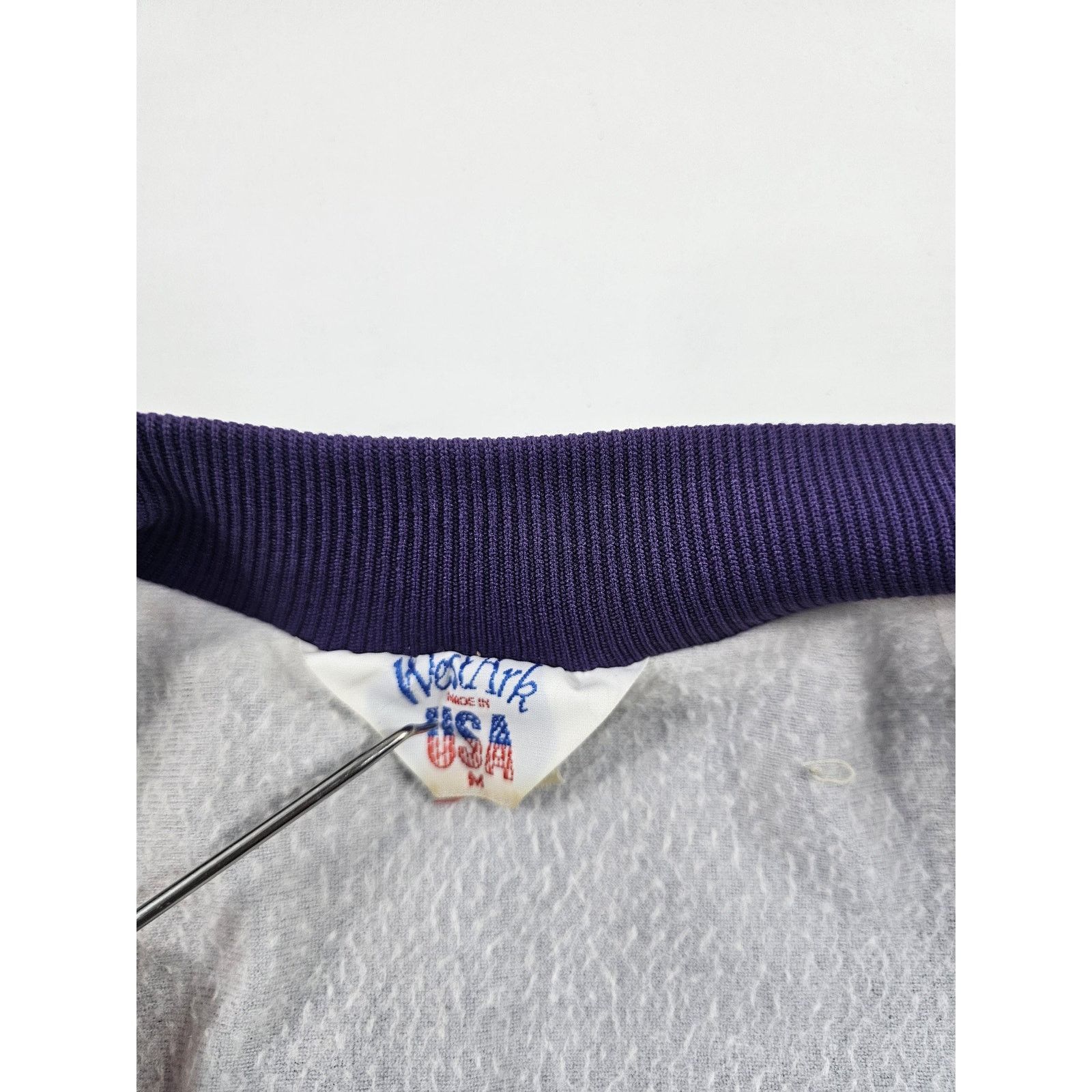 Other Hummingbird and Flower Embroidered Purple Jacket Sz M 1980s Size US M / EU 48-50 / 2 - 5 Thumbnail