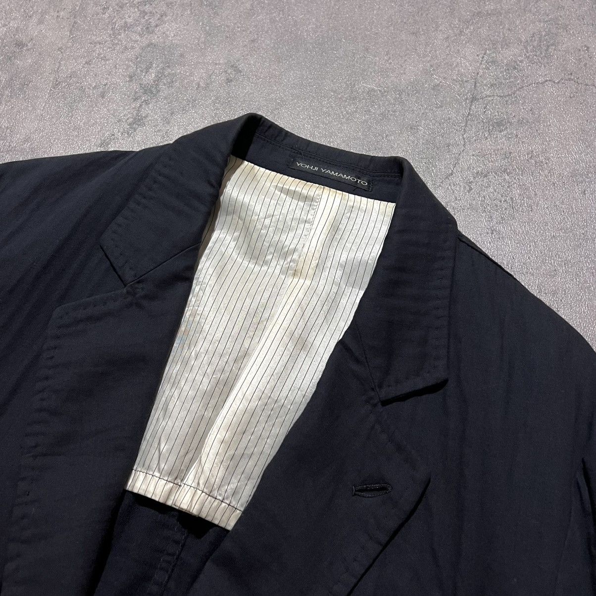 Yohji Yamamoto Yohji Yamamoto Y's Casual Blazer Suit Cotton Light Jacket Size US XL / EU 56 / 4 - 3 Thumbnail