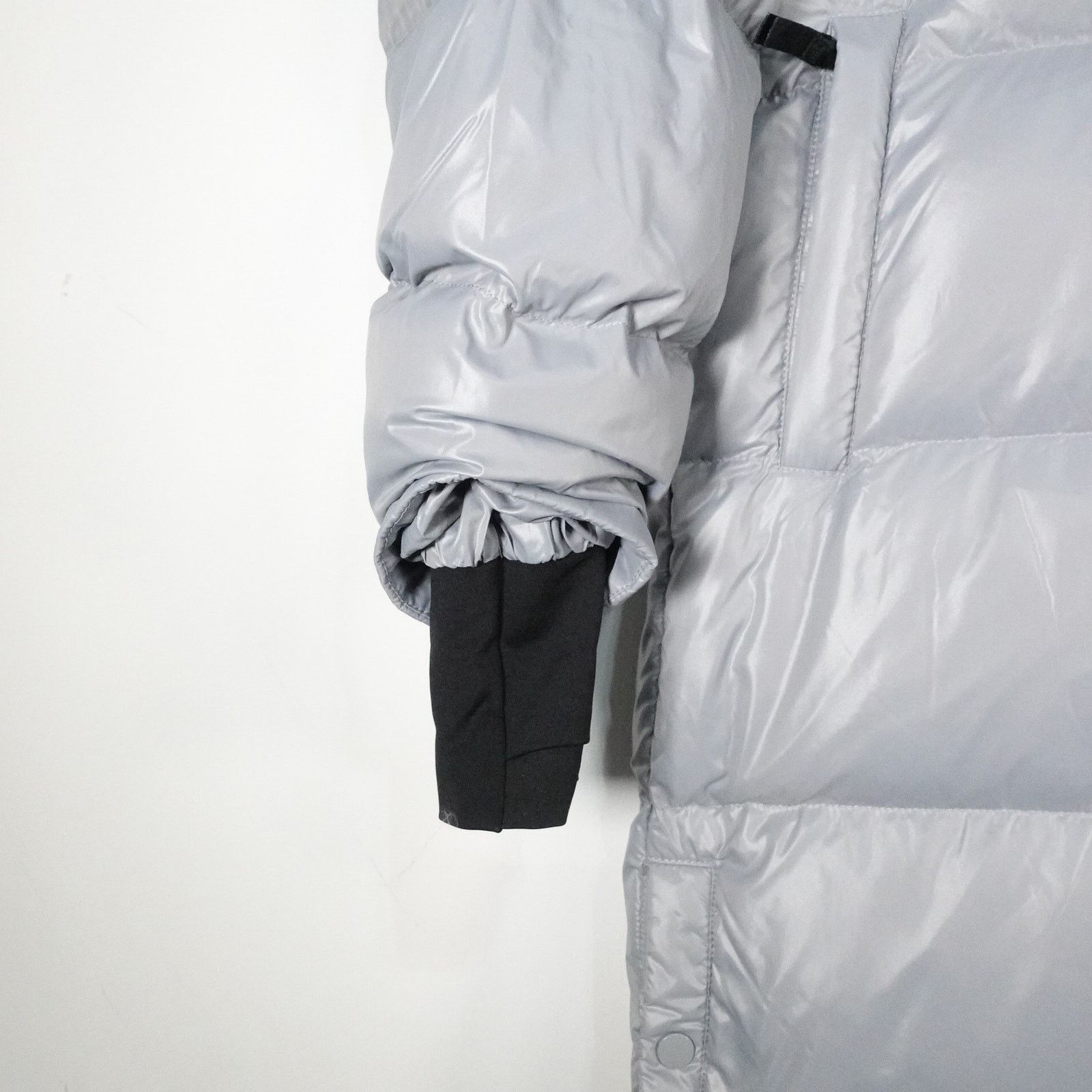 Quince Quince XS Responsible Down Long Puffer Coat Feather Gray Size XS / US 0-2 / IT 36-38 - 7 Thumbnail