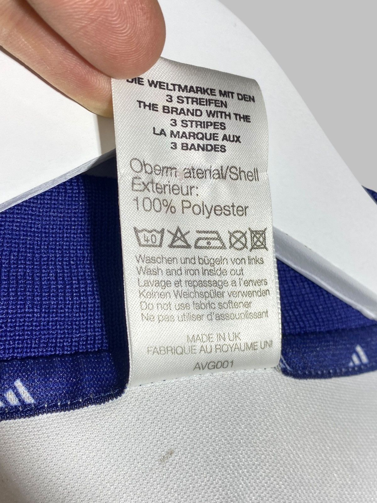 Adidas Vintage Tottenham Hotspur 2001/02 Home Football Shirt Size US XXL / EU 58 / 5 - 21 Thumbnail