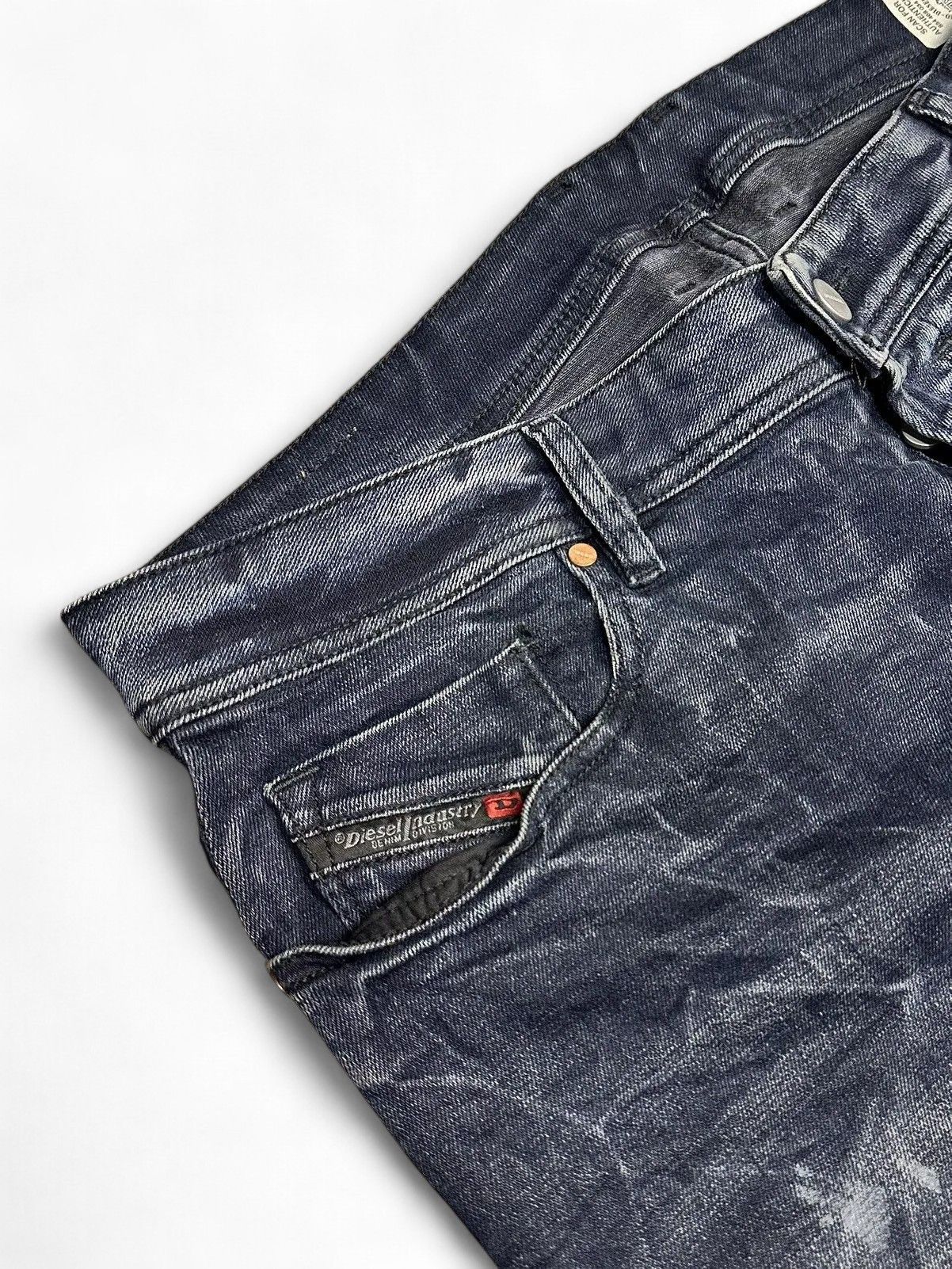 14th Addiction Diesel blue denim pants vintage y2k straight baggy style Size US 34 / EU 50 - 6 Thumbnail