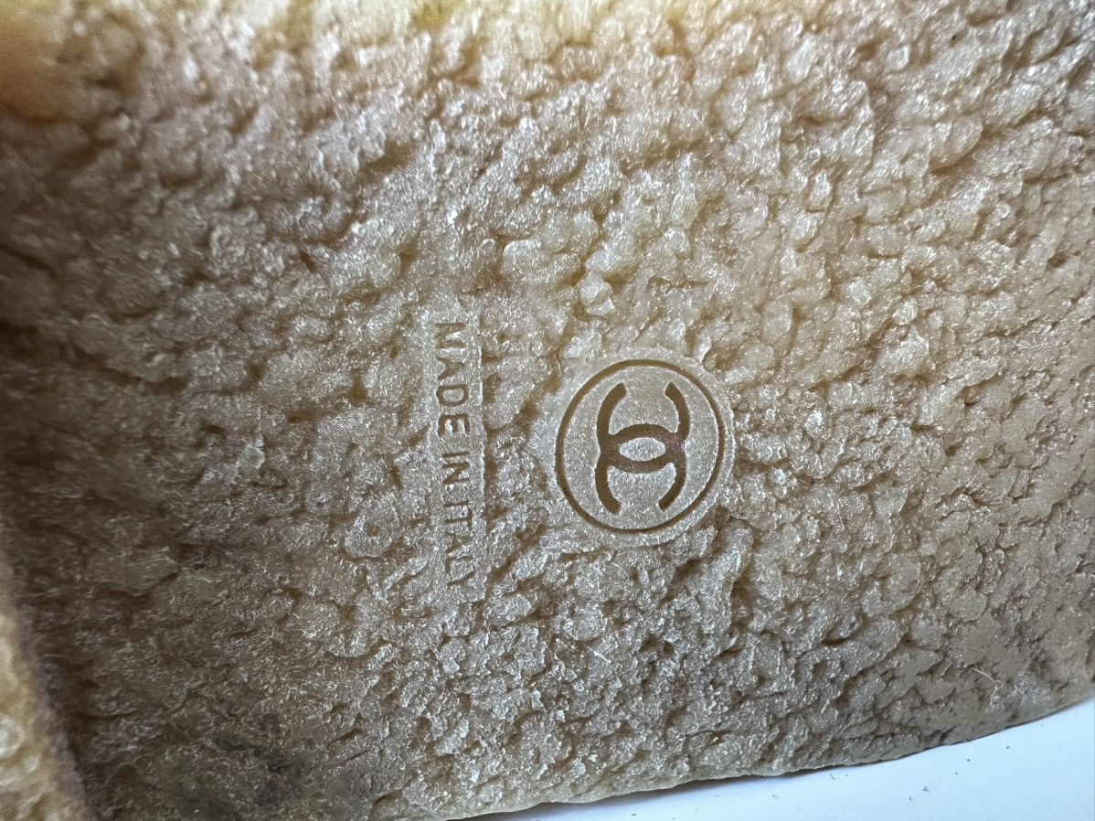 Chanel Chanel Tweed Leather Cap Toe CC Logo Lace Up Ankle Boots Size US 6 / IT 36 - 12 Thumbnail