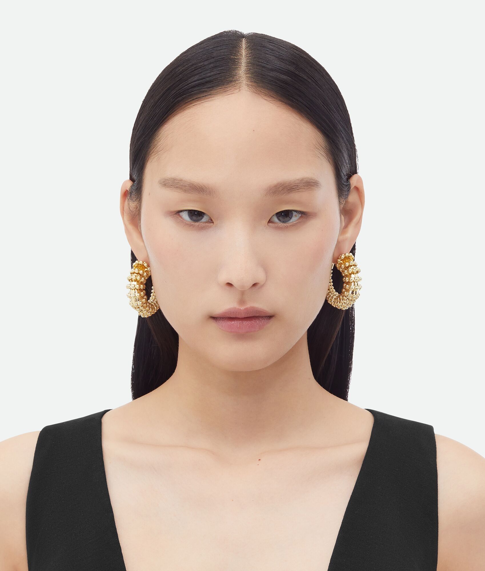 Bottega Veneta o1n1vont1124 Size: OS / Bubble Earrings in Gold Size ONE SIZE - 2 Thumbnail