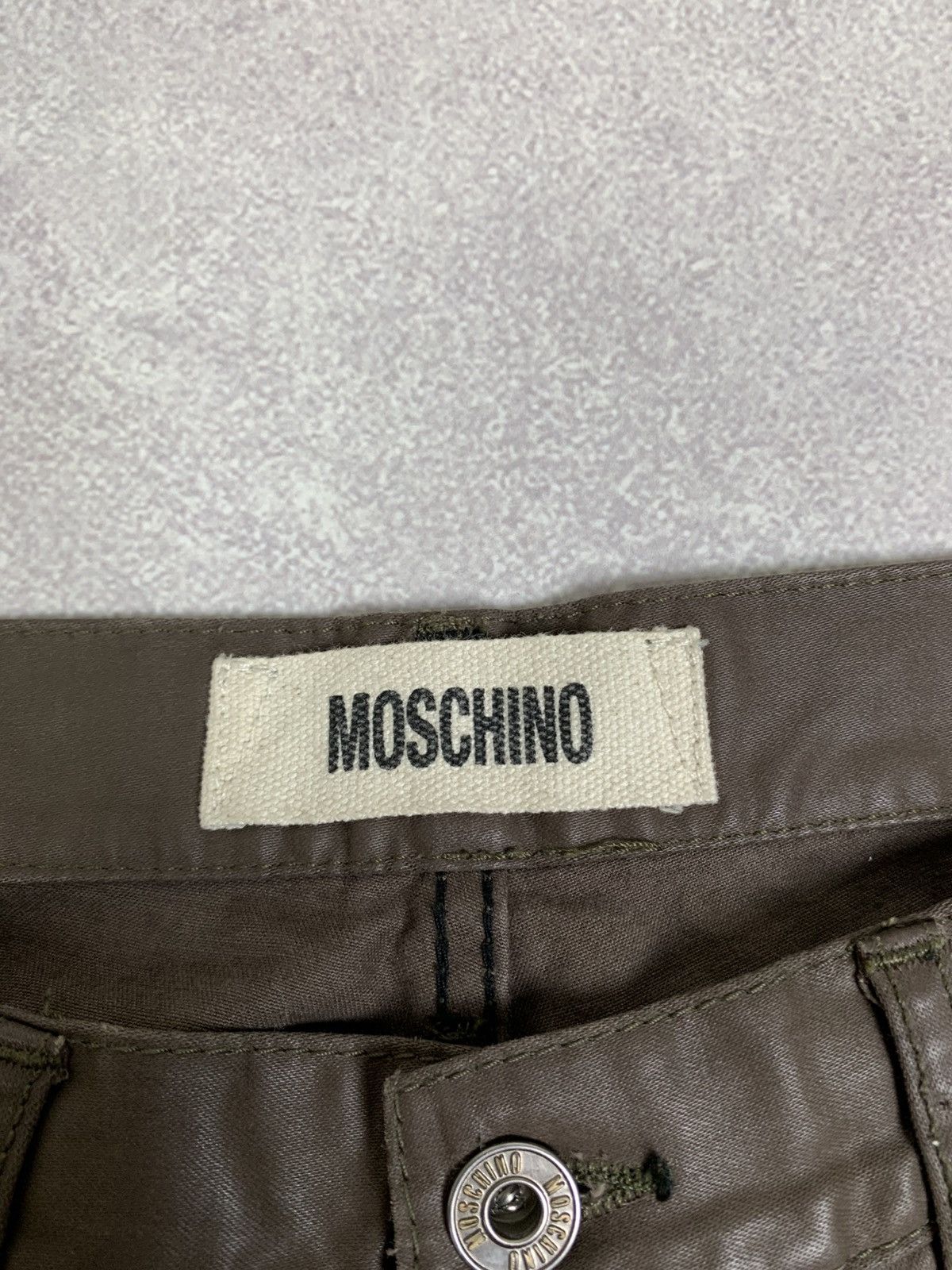 Moschino Moschino Archive Y2K Coated Pants Levi’s Engineered Vibe Size US 31 - 9 Thumbnail