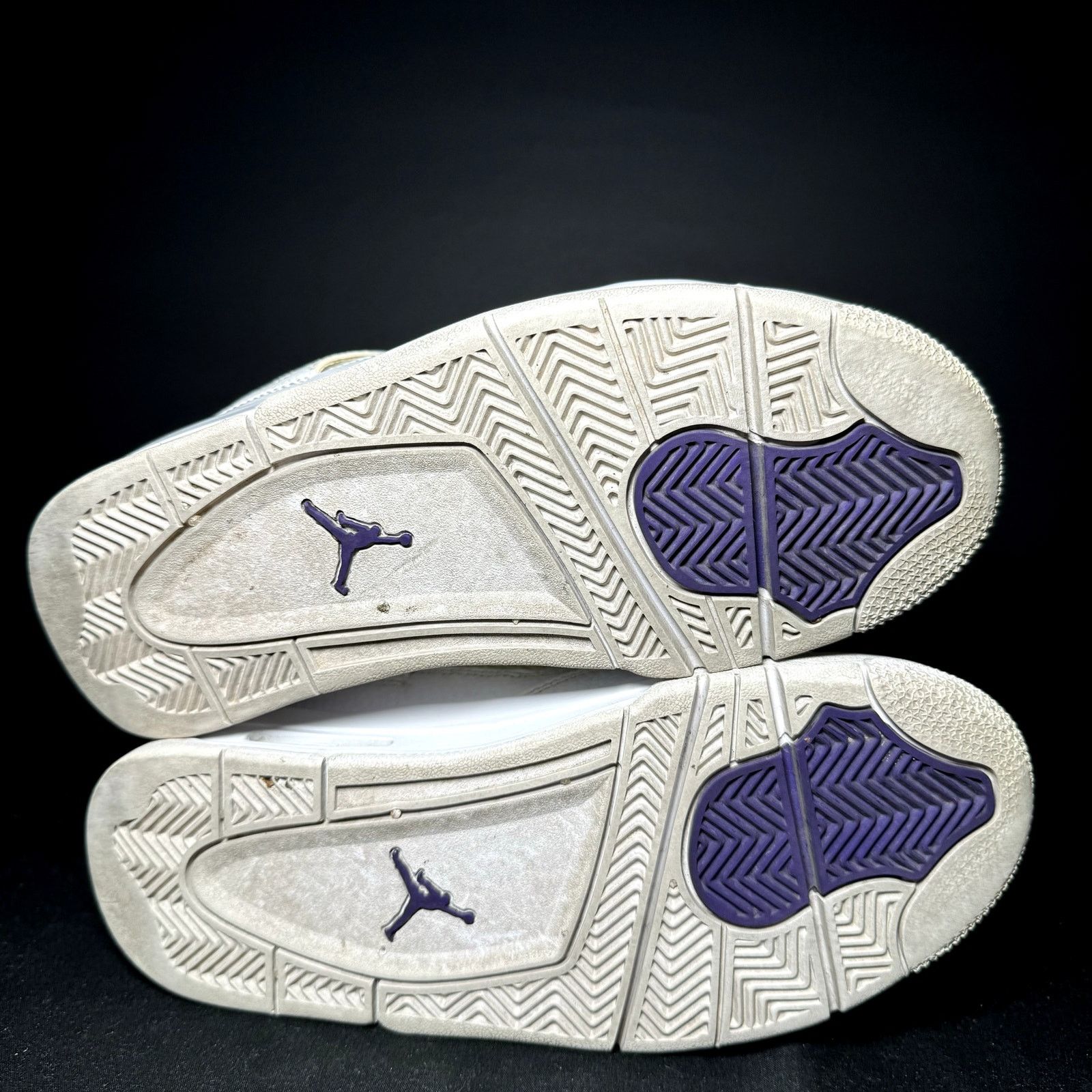 Jordan Brand × Nike Size 6 - Air Jordan 4 Retro GS Purple Metallic Men's Shoes Size US 6 / EU 39 - 6 Thumbnail