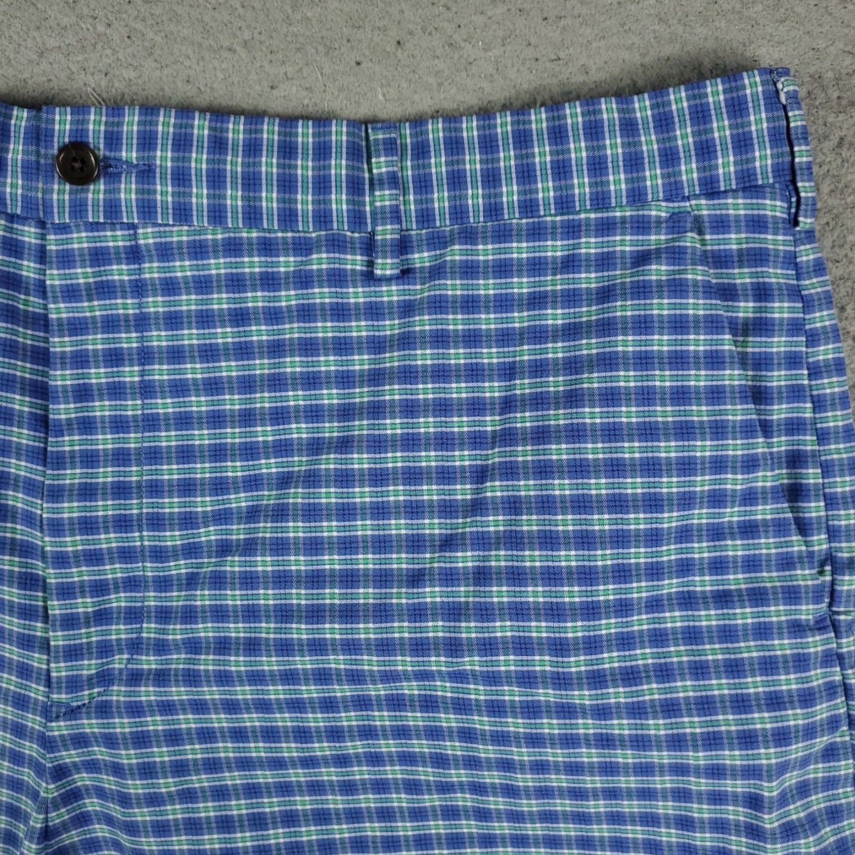 Ralph Lauren Ralph Lauren Mens Shorts Size 40 XL Extra Large Blue Plaid Casual Size US 40 / EU 56 - 3 Thumbnail