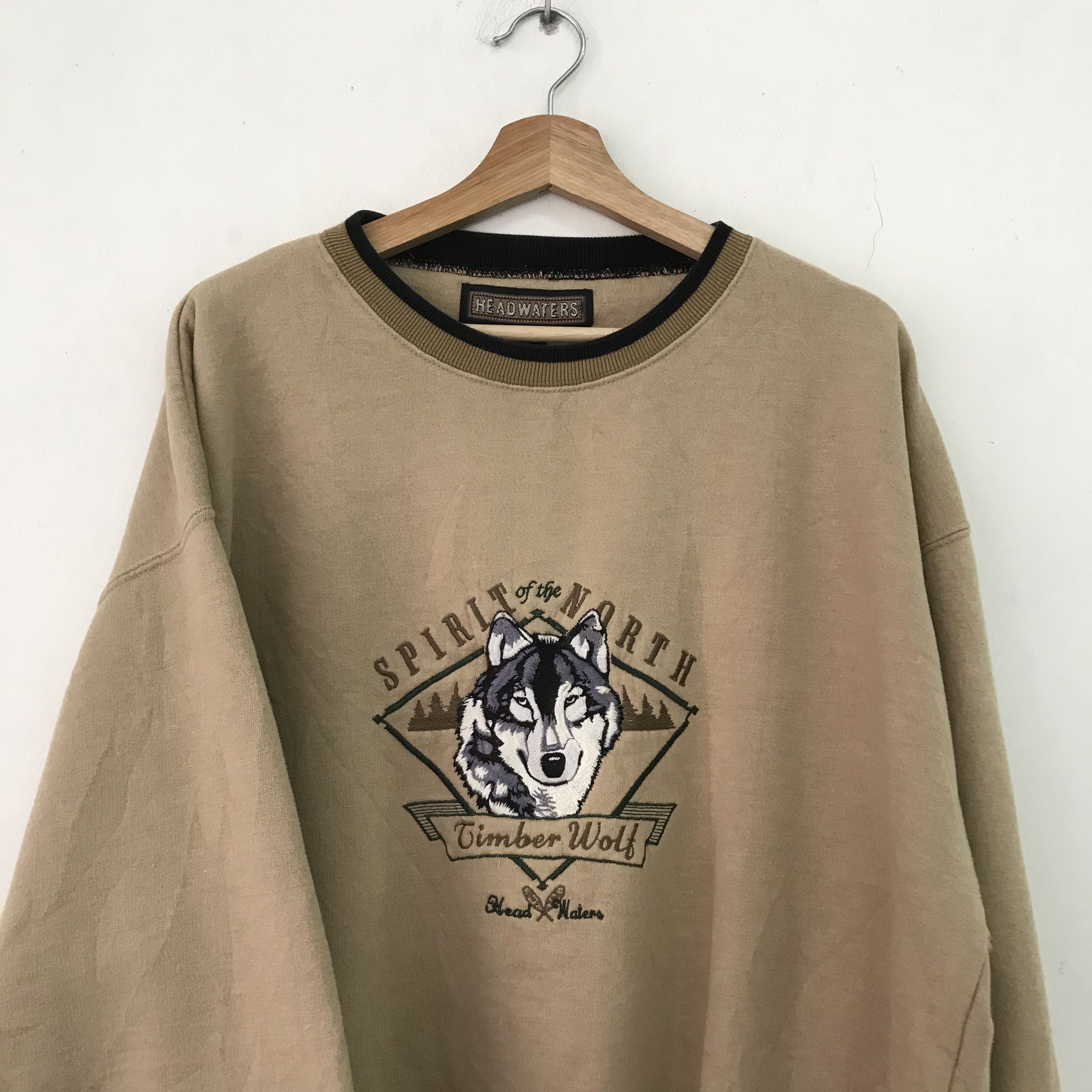 Vintage Vintage North Wolf Hunter Sweatshirt - 416 Size US XL / EU 56 / 4 - 7 Thumbnail