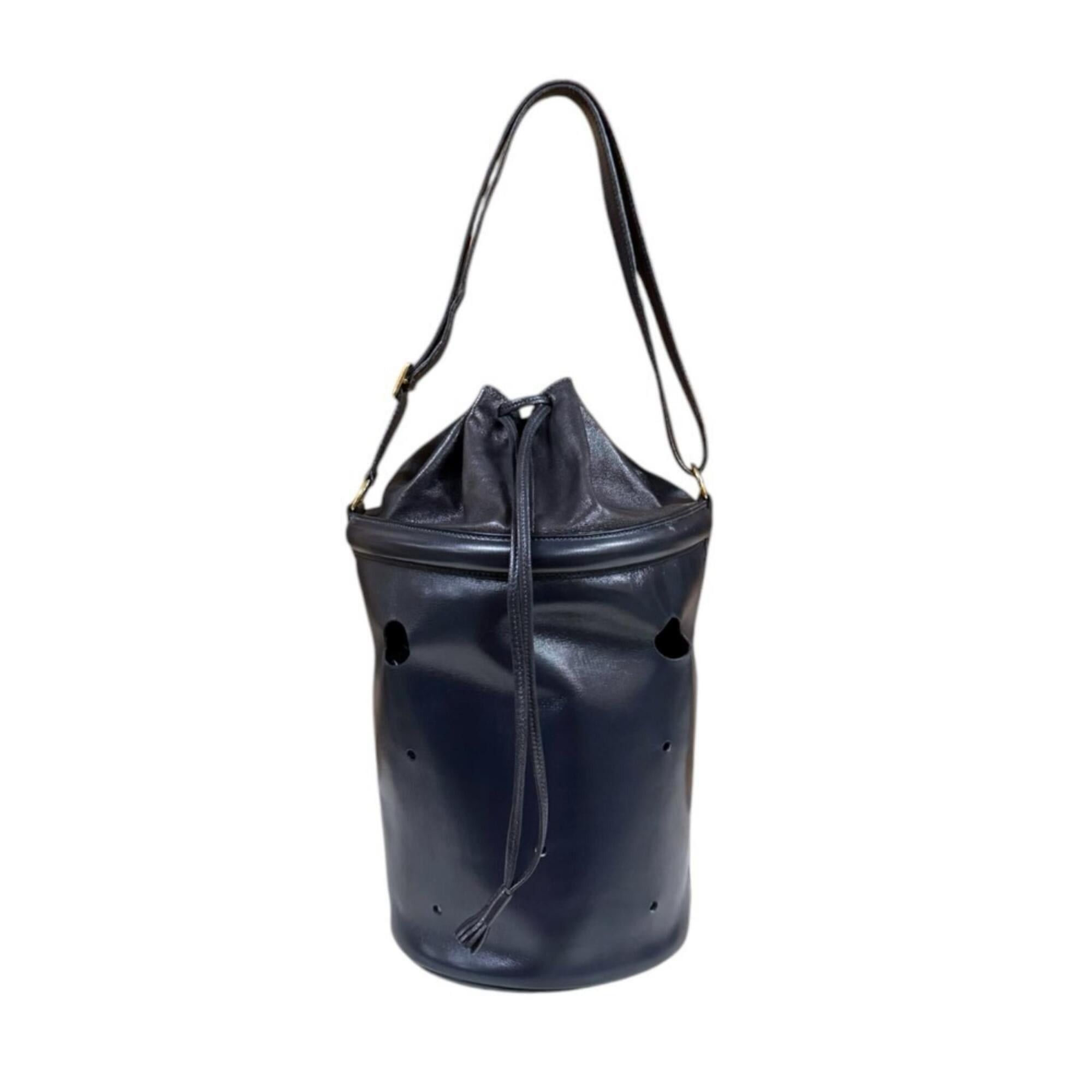 Hermes Hermes Mainjoir MM Shoulder Bag, Leather, Navy, Women's HERMES Size ONE SIZE - 1 Thumbnail