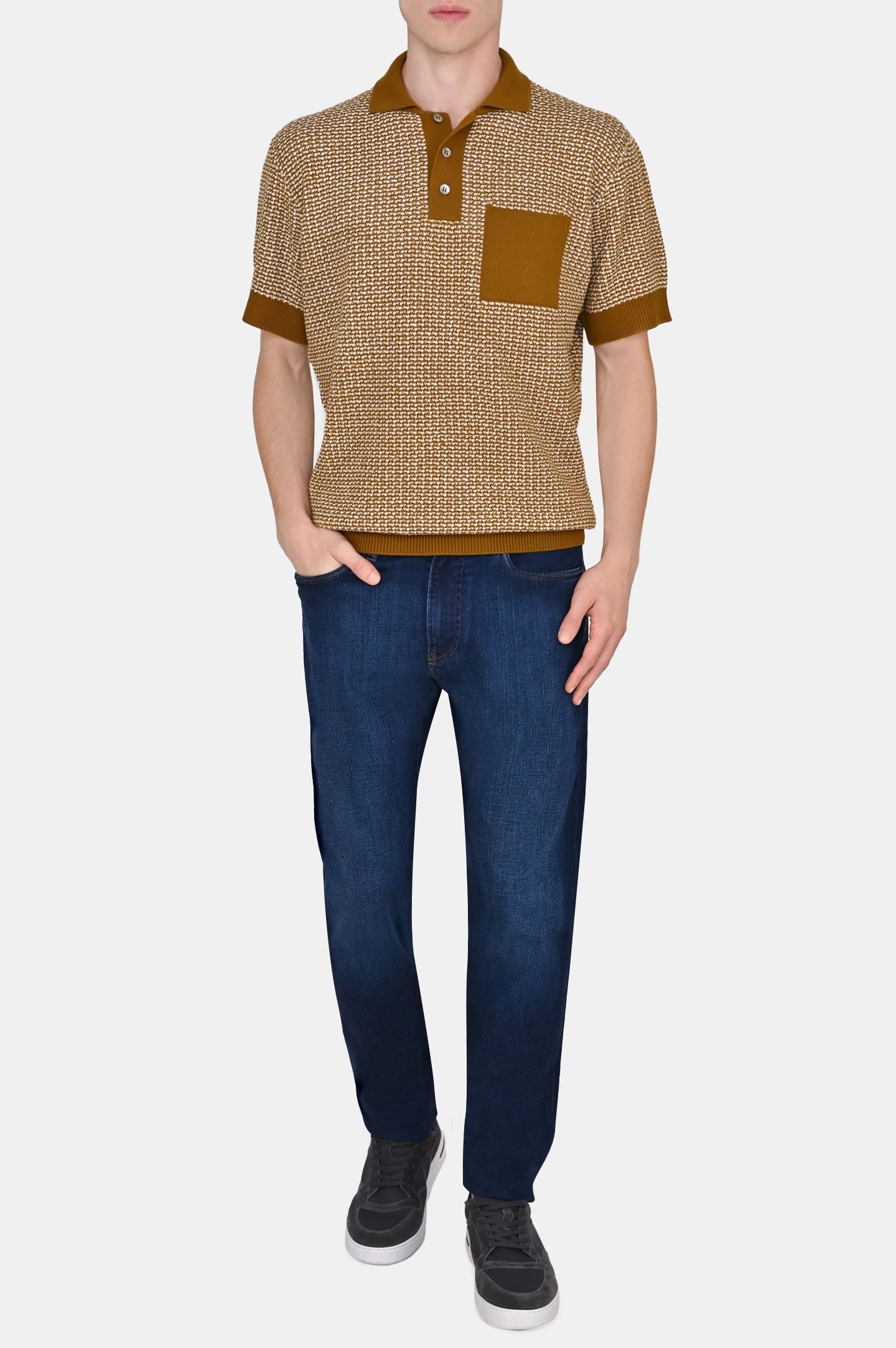 Loro Piana o1srvl11e0424 T-Shirt in Brown Size US S / EU 44-46 / 1 - 4 Thumbnail
