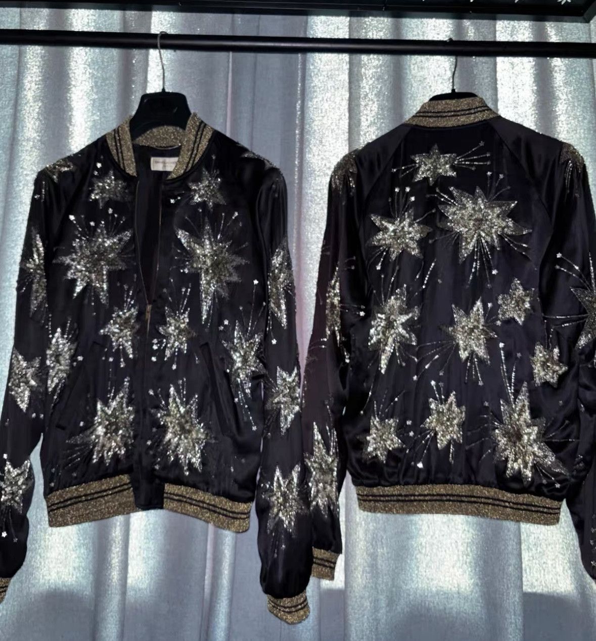 Saint Laurent Paris saint laurent paris star jacket wxx Size US M / EU 48-50 / 2 - 2 Thumbnail