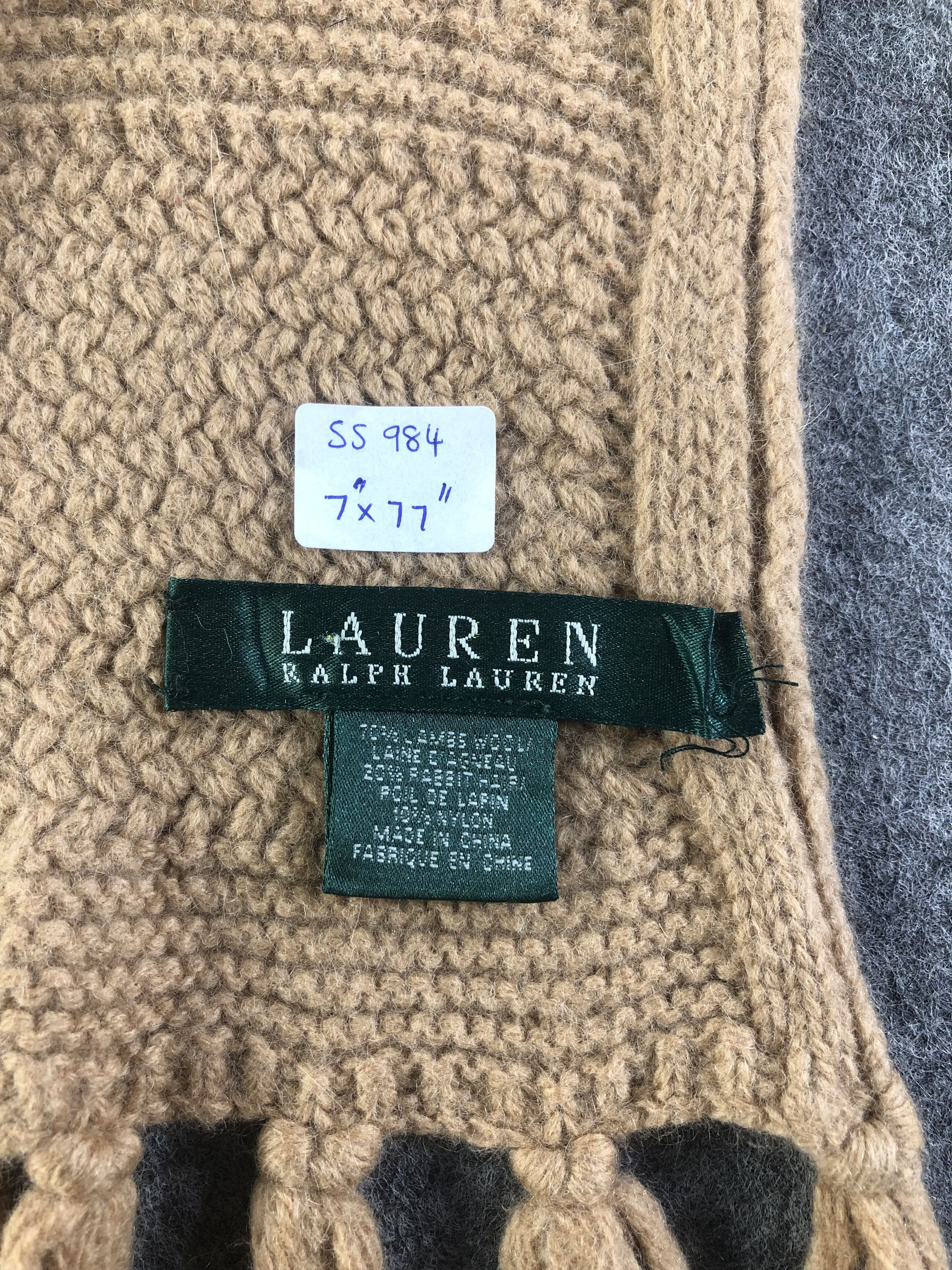 Polo Ralph Lauren Ralph Lauren Knit Scarf / Muffler / Neckwear Size ONE SIZE - 4 Thumbnail
