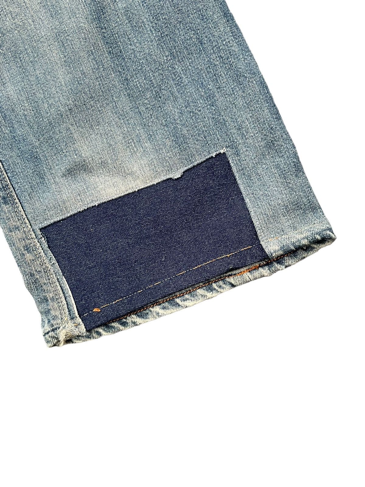 Lee × Vintage Vintage Lee Union Made Faded Distresed Denim Size US 36 / EU 52 - 12 Thumbnail