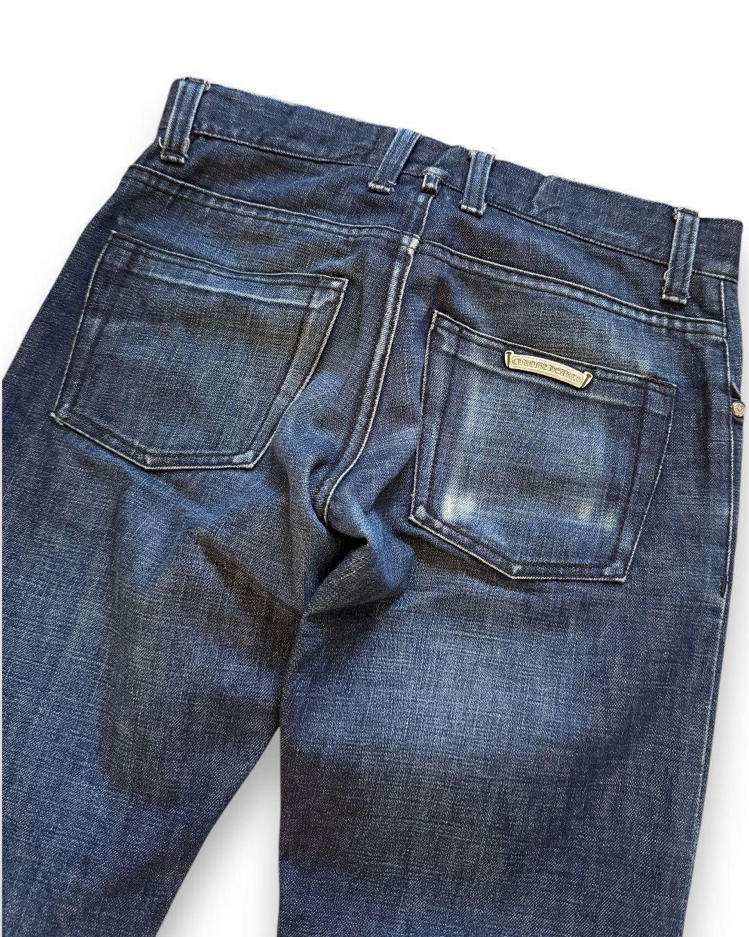 Chrome Hearts chrome hearts denim indigo flare Size US 30 / EU 46 - 9 Thumbnail