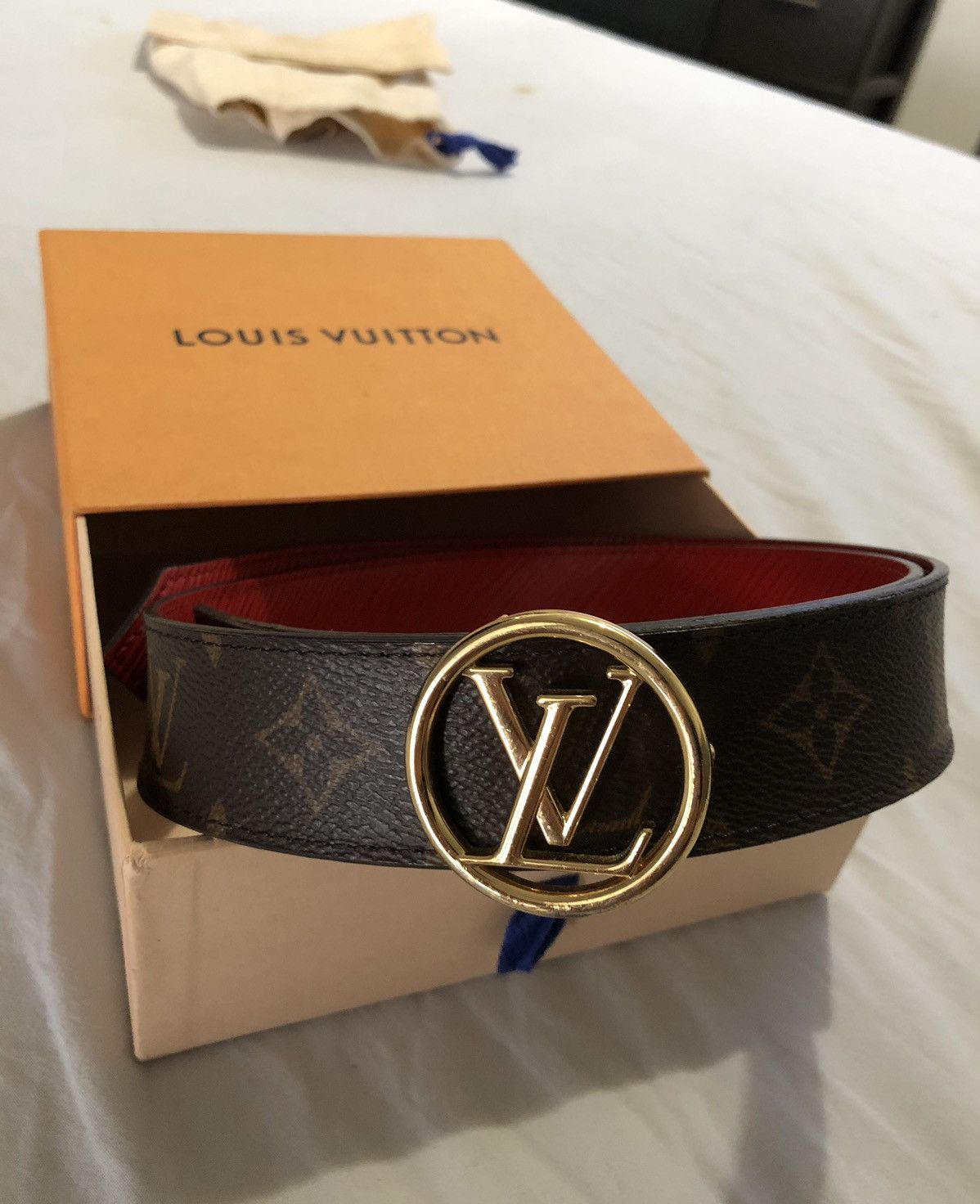 Louis Vuitton Rev Belt