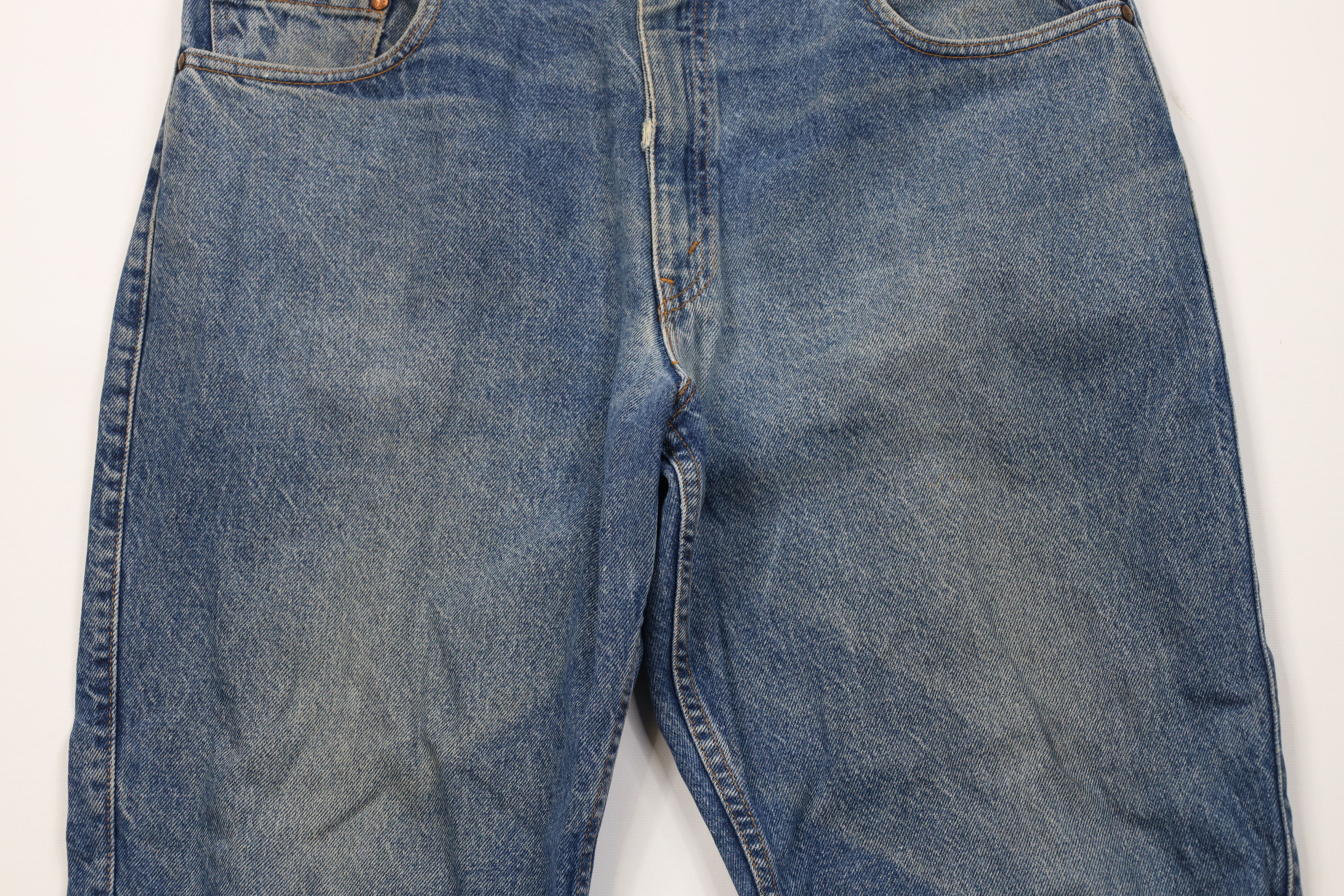 Levi's Vintage 90s Levis 545 Loose Fit Denim Jeans Blue Cotton USA Size US 36 / EU 52 - 3 Thumbnail