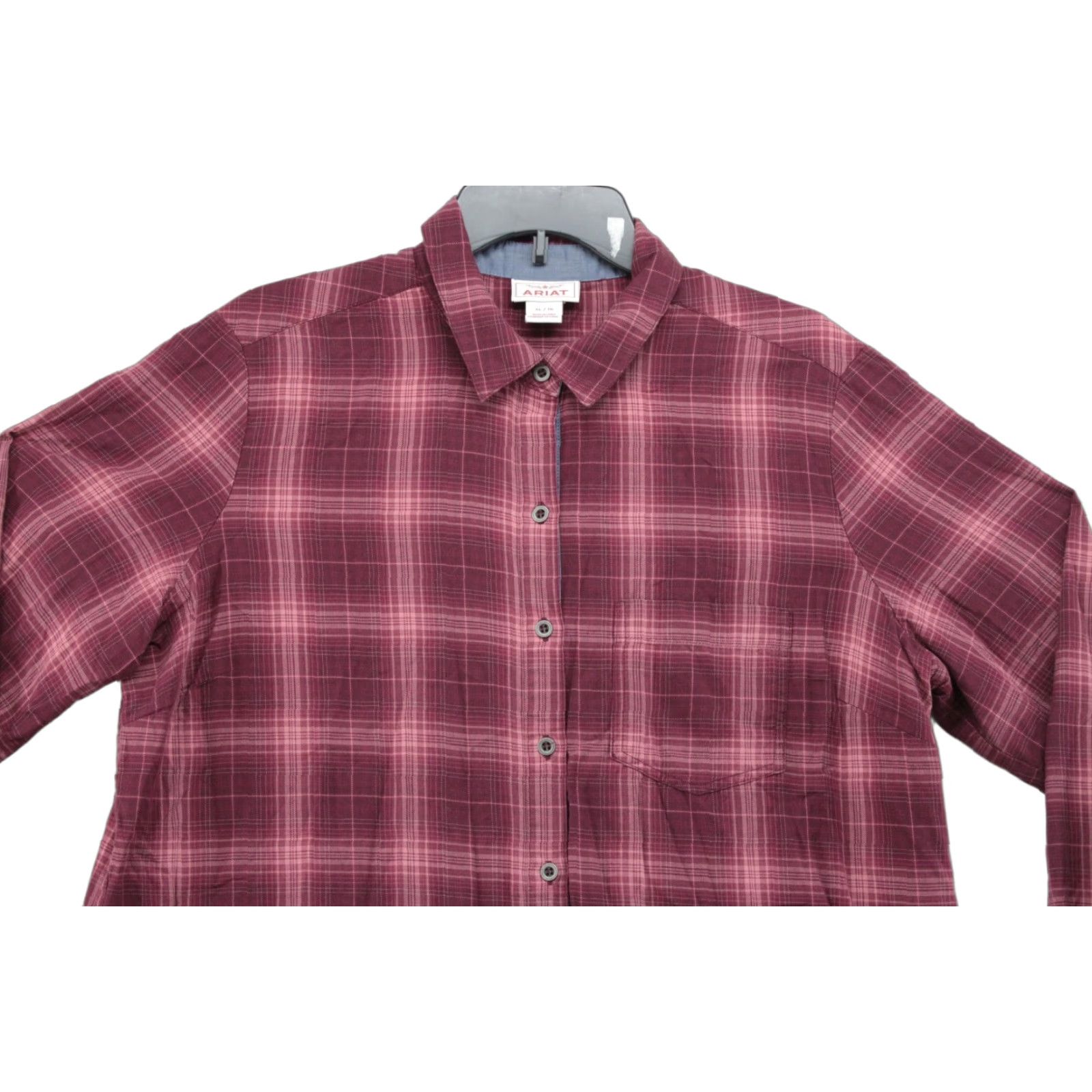 Ariat Ariat Day Dream Button Up Shirt Women's XL Red Plaid Back Button Long Sleeve Size XL / US 12-14 / IT 48-50 - 1 Thumbnail