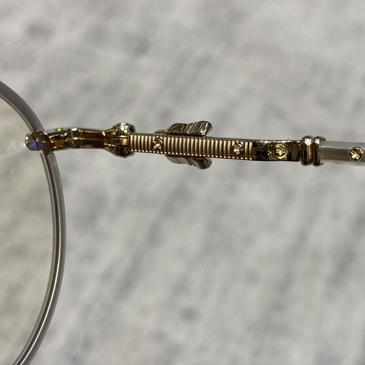 Chrome Hearts CHROME HEARTS FIRKIN Matte Crystal/Gold Plated Size ONE SIZE - 8 Thumbnail