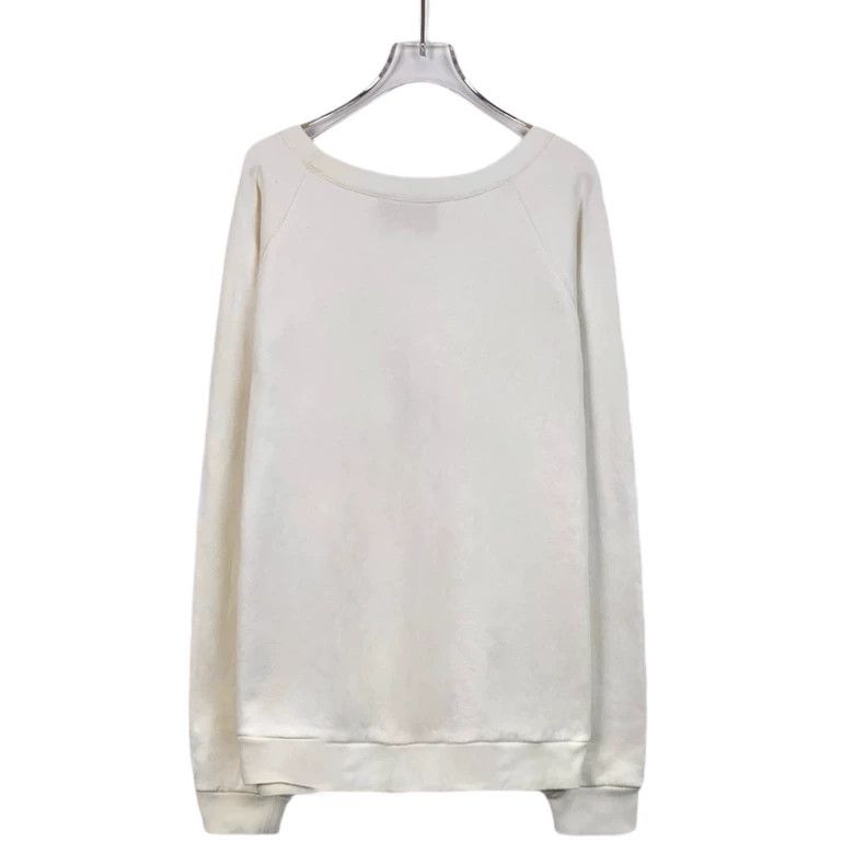 Gucci Gucci Beige jaguar embroidered round-neck long-sleeved swea Size US L / EU 52-54 / 3 - 2 Thumbnail