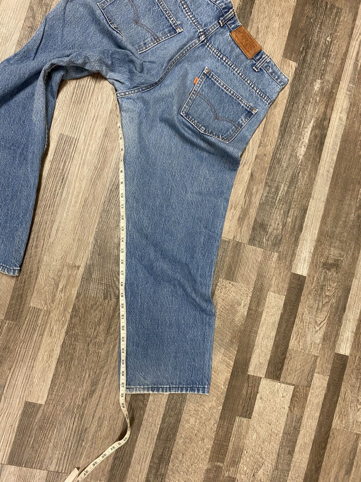 Levi's Vintage 90’s Levis Orange Tab Blue Denim Jeans Pants USA Size US 36 / EU 52 - 9 Thumbnail