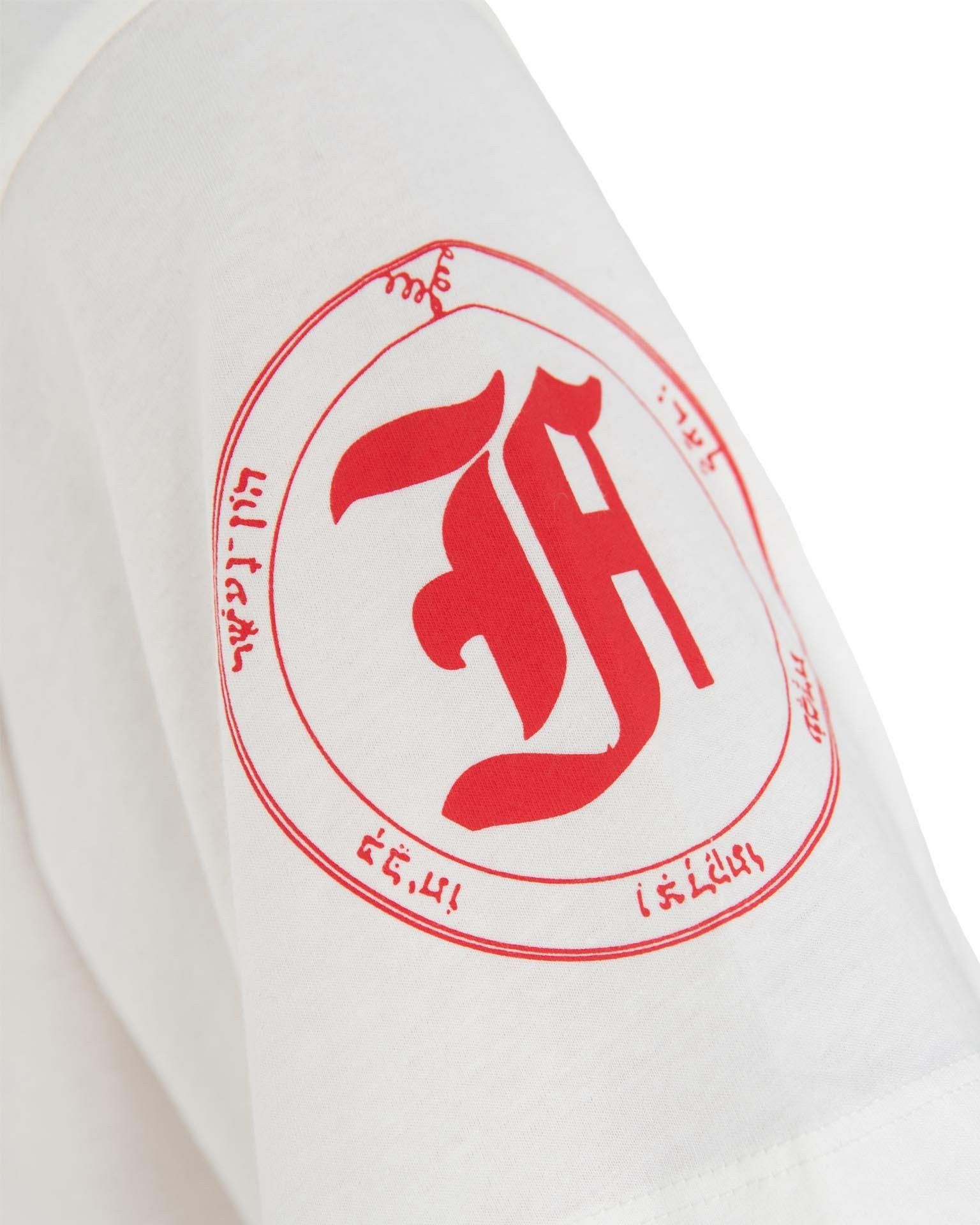 Dilara Findikoglu Dilara Findikoglu Unisex White Red Cybele Goddess Print Size US XL / EU 56 / 4 - 9 Thumbnail