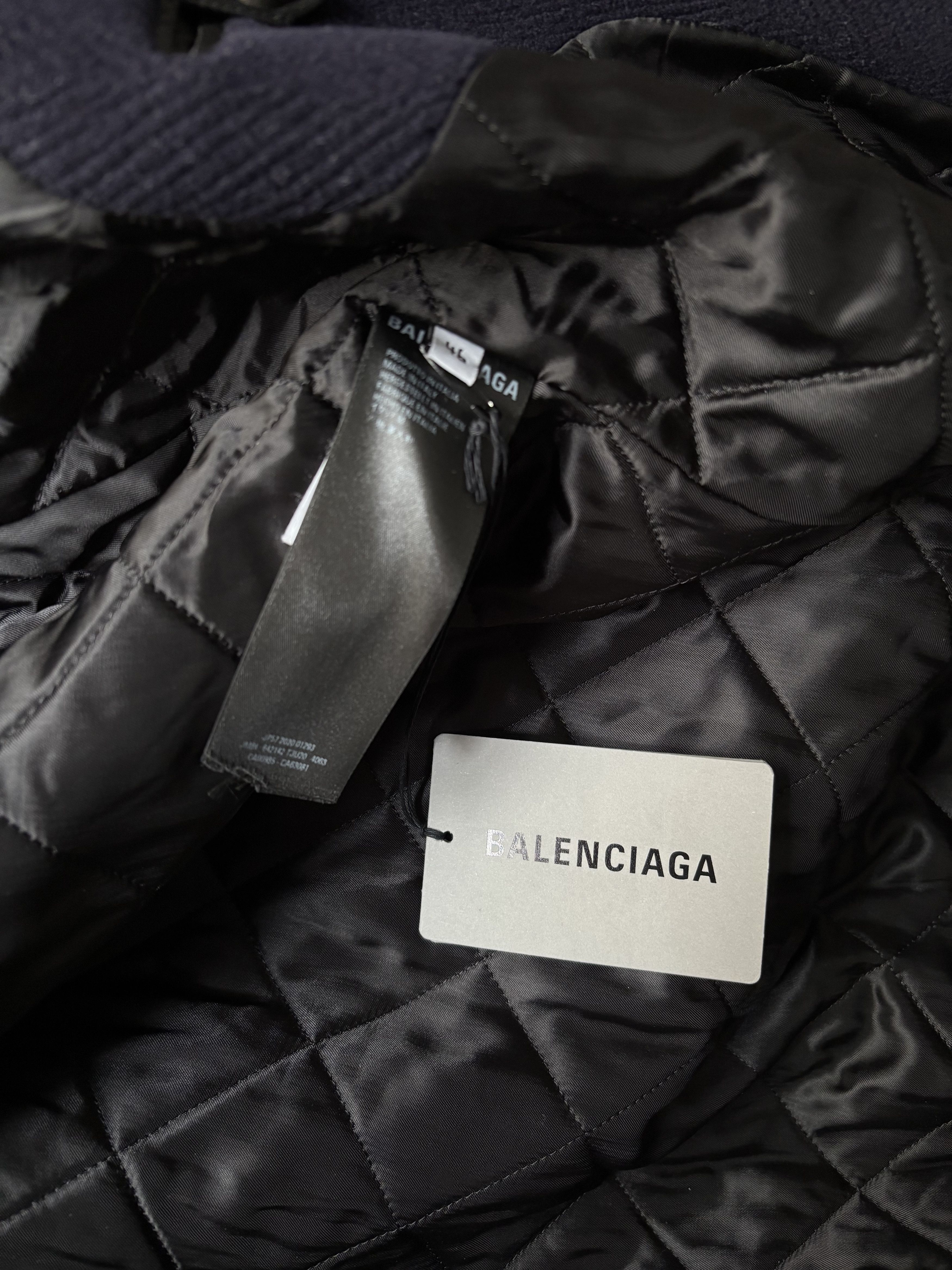 Balenciaga Balenciaga steroid wool coat Size US S / EU 44-46 / 1 - 11 Thumbnail