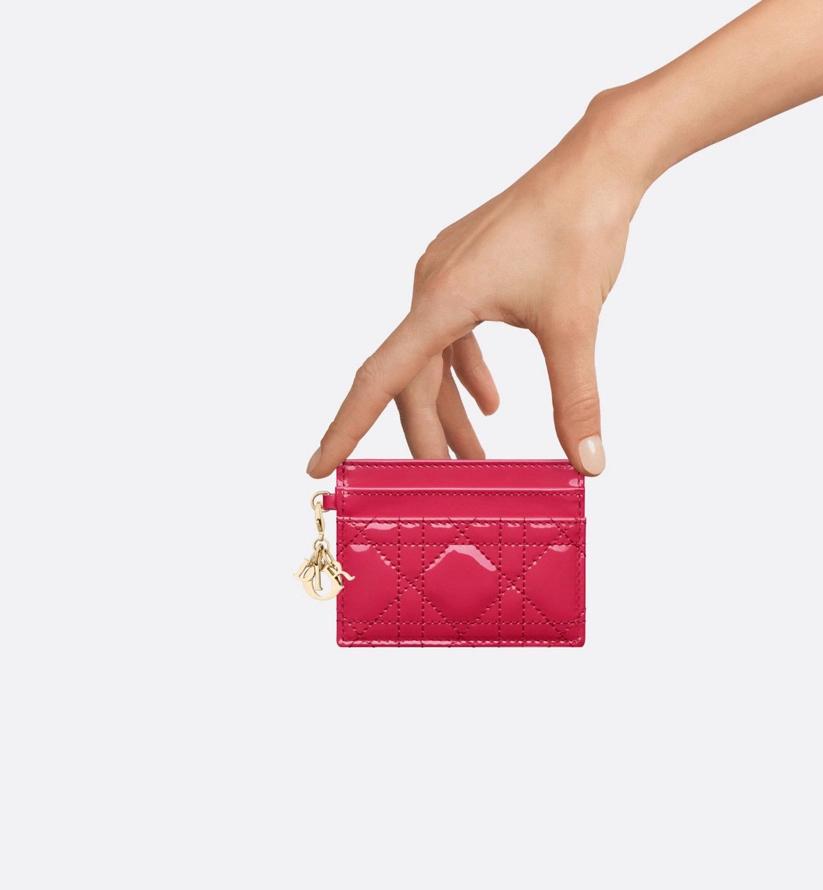 Dior o1bcso1str0226 Size:OS/ Freesia Card Holder in Pink Size ONE SIZE - 5 Thumbnail