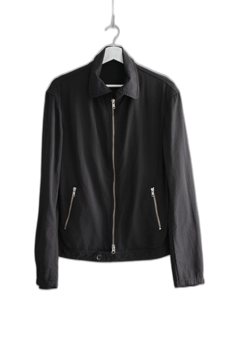Yohji Yamamoto yohji yamamoto black short jacket with zippers Size US M / EU 48-50 / 2 - 1 Thumbnail