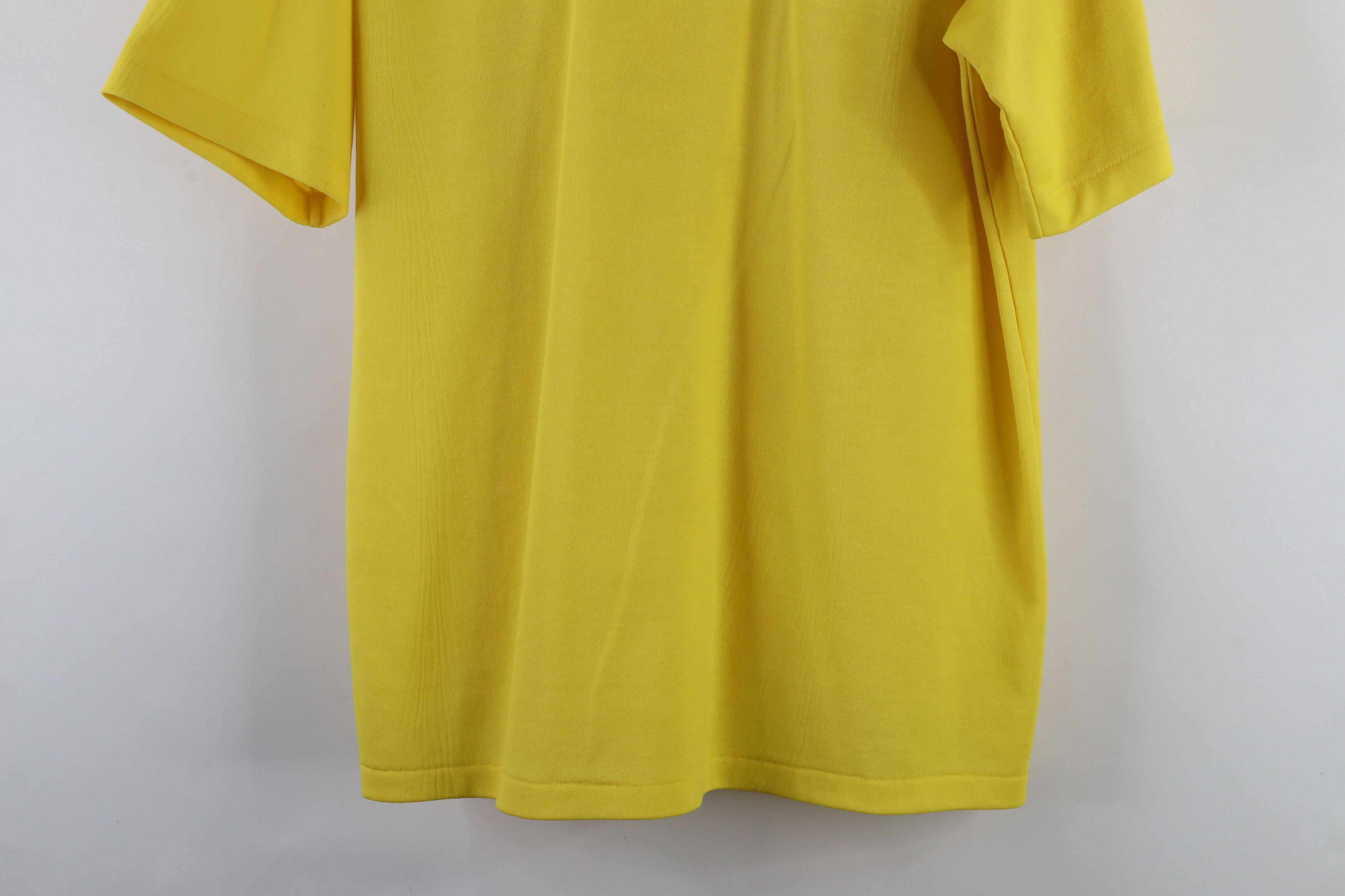 Vintage Vintage 60s 70s Streetwear Collared Pocket Polo Yellow USA Size US L / EU 52-54 / 3 - 13 Thumbnail