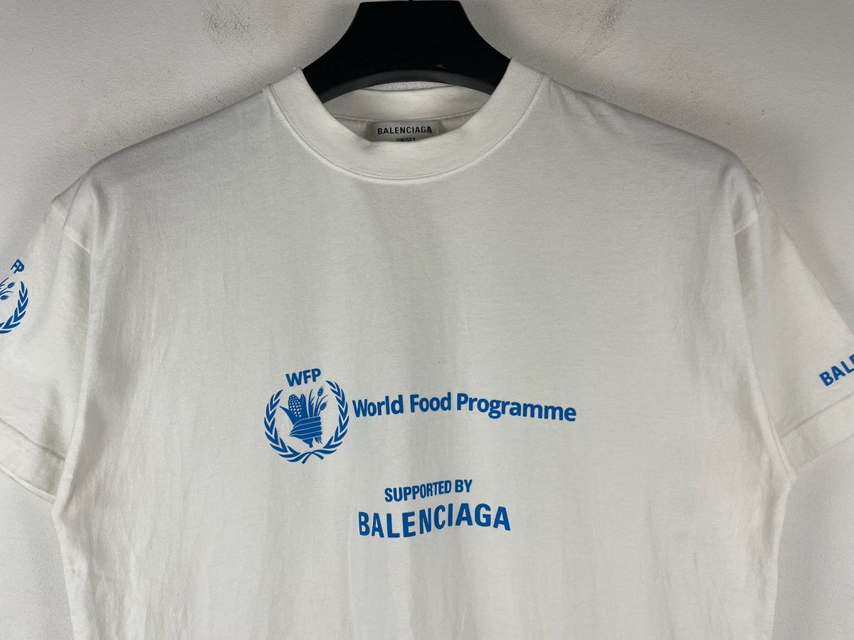 Balenciaga Balenciaga WFP World Food Programme Tee Size US S / EU 44-46 / 1 - 7 Thumbnail