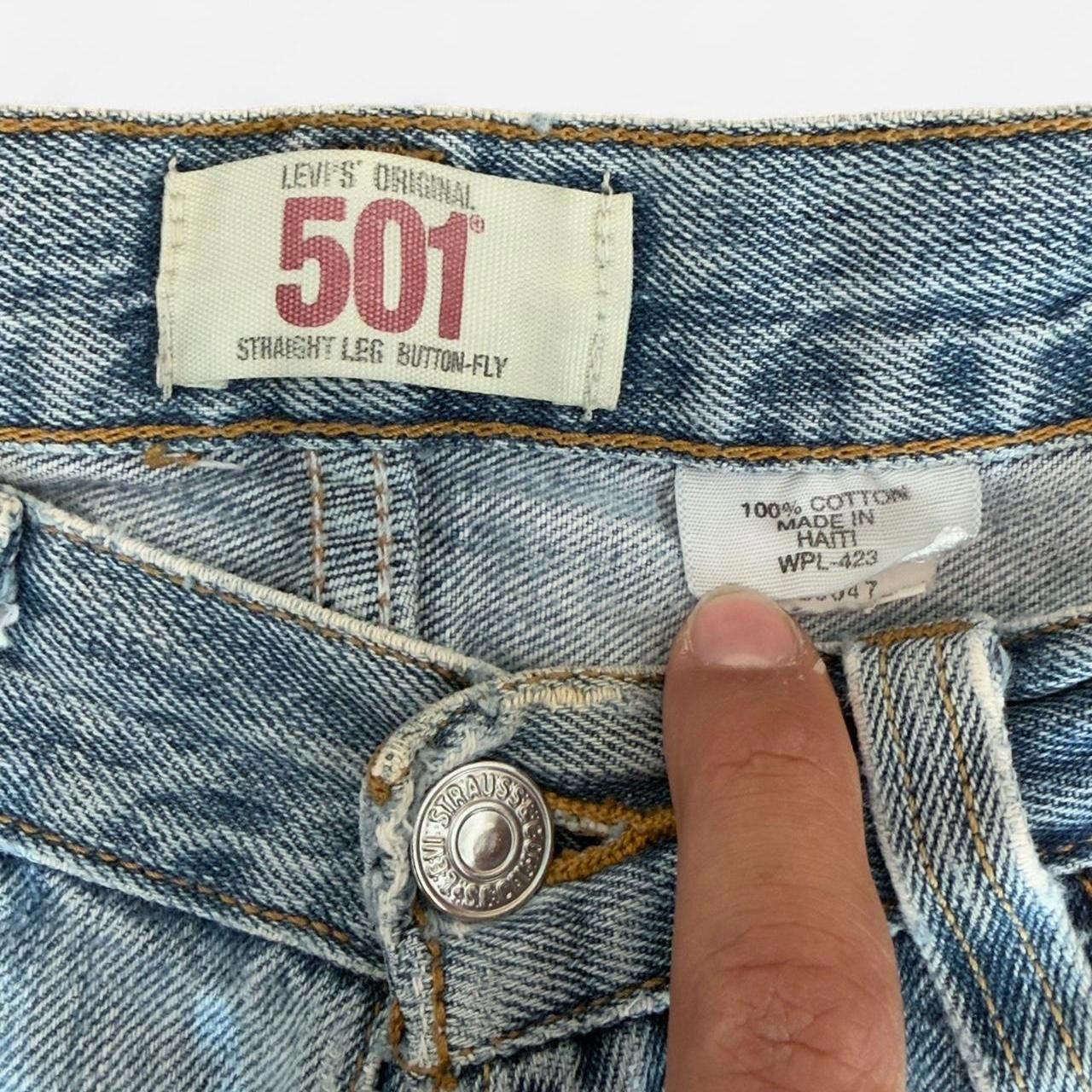 Levi's Levi's Men's blue Jeans Size US 32 / EU 48 - 5 Thumbnail