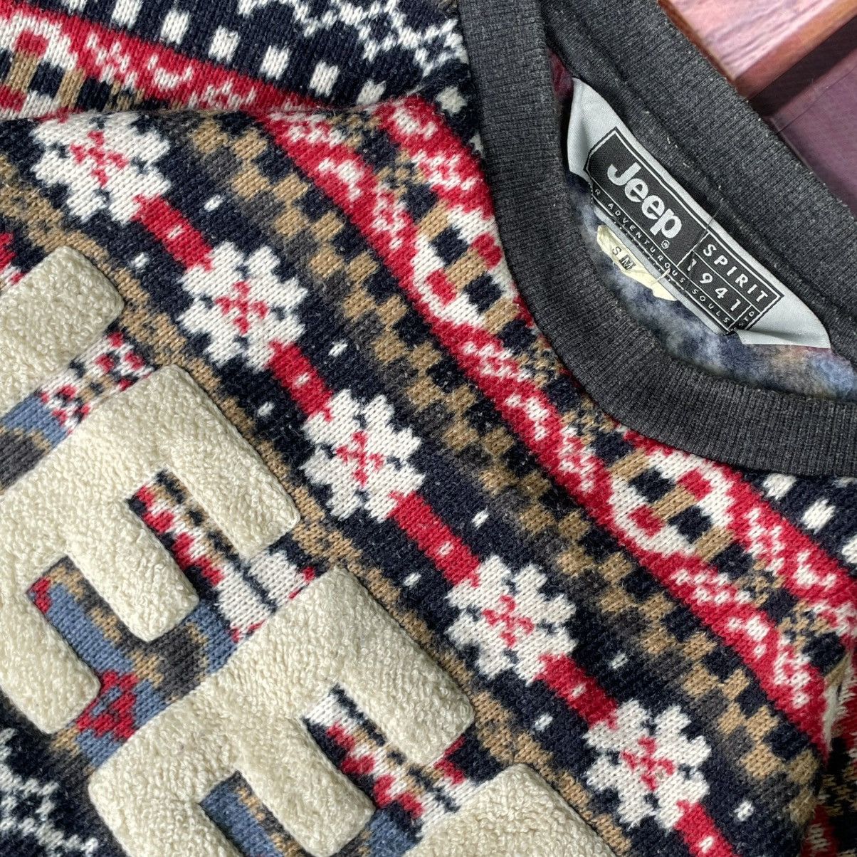 Jeep Sweater Jeep Spirit 1941 Fair Isle Vintage Unisex Size US M / EU 48-50 / 2 - 4 Thumbnail