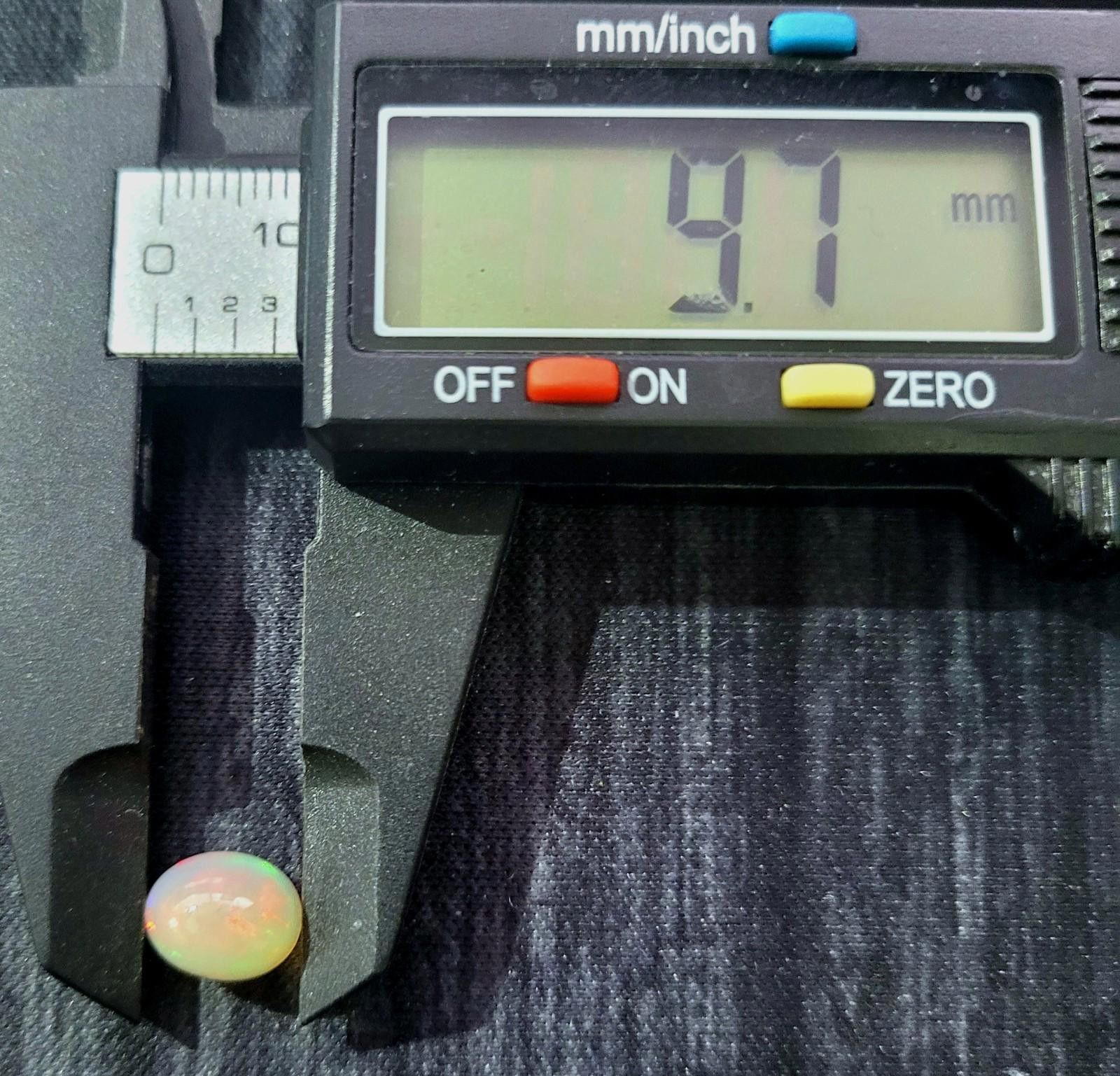 Certified Natural Opal 1.83cts Cabochon Fire Brilliant Color