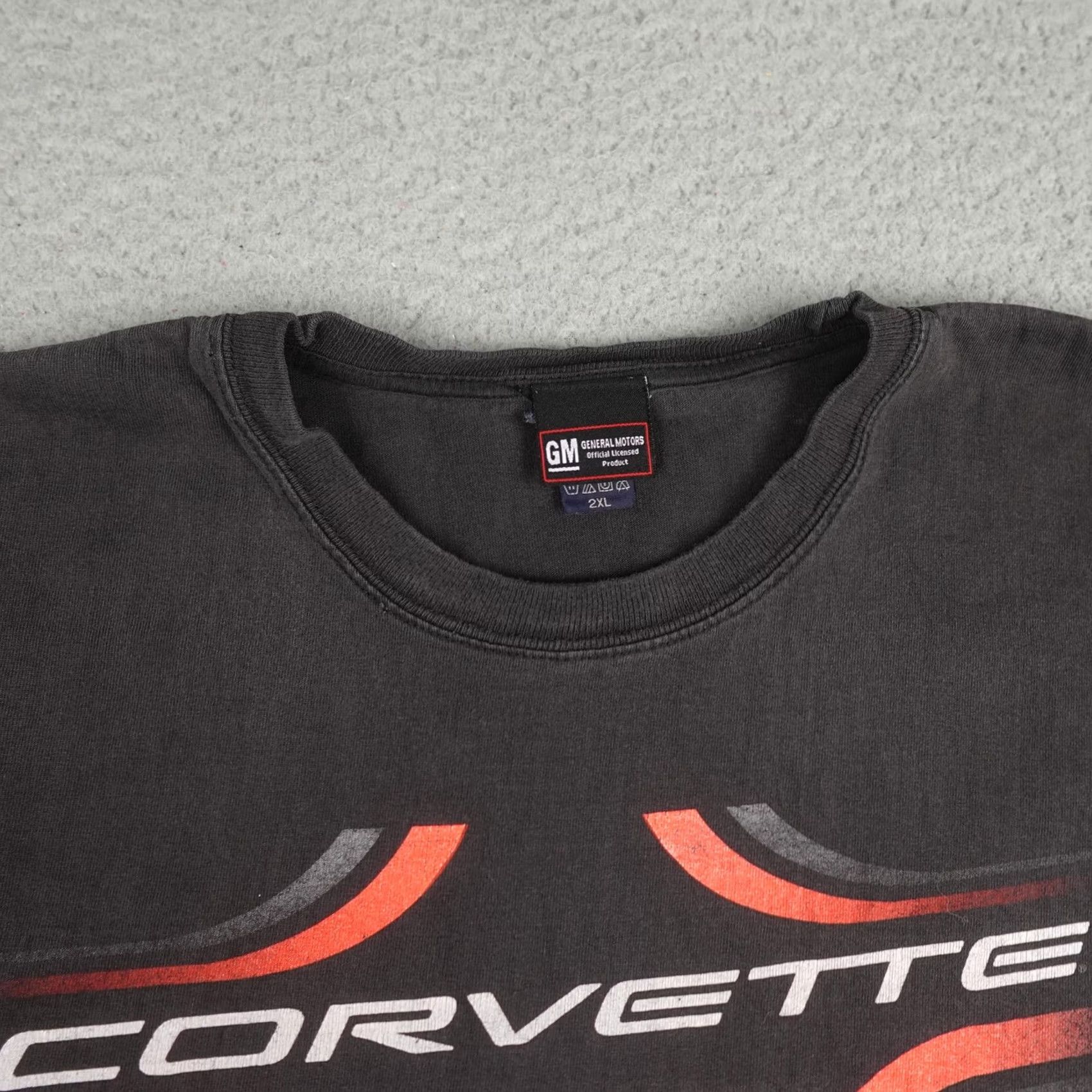 Vintage VINTAGE Corvette Shirt Mens 2XL Black Graphic Tee GM Chevrolet Chevy Racing Size US XXL / EU 58 / 5 - 6 Thumbnail
