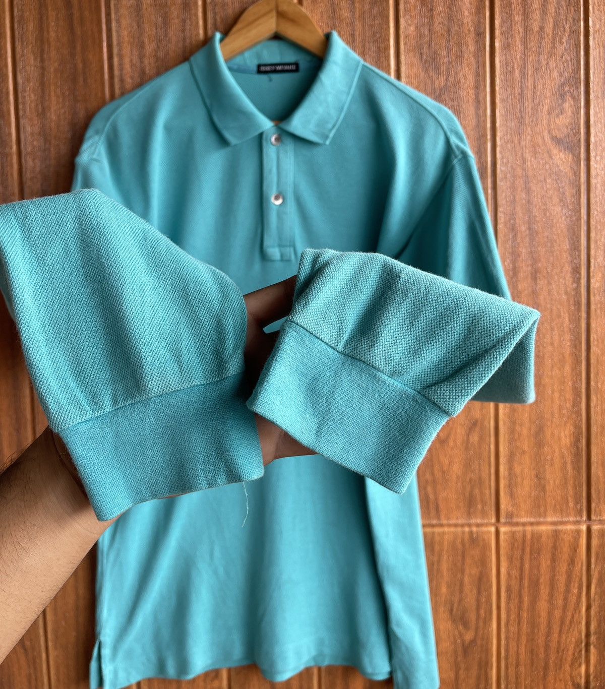 RARE‼️Vintage'90s🔥ISSEY MIYAKE🔥Polo Longsleeve Tshirt Japan